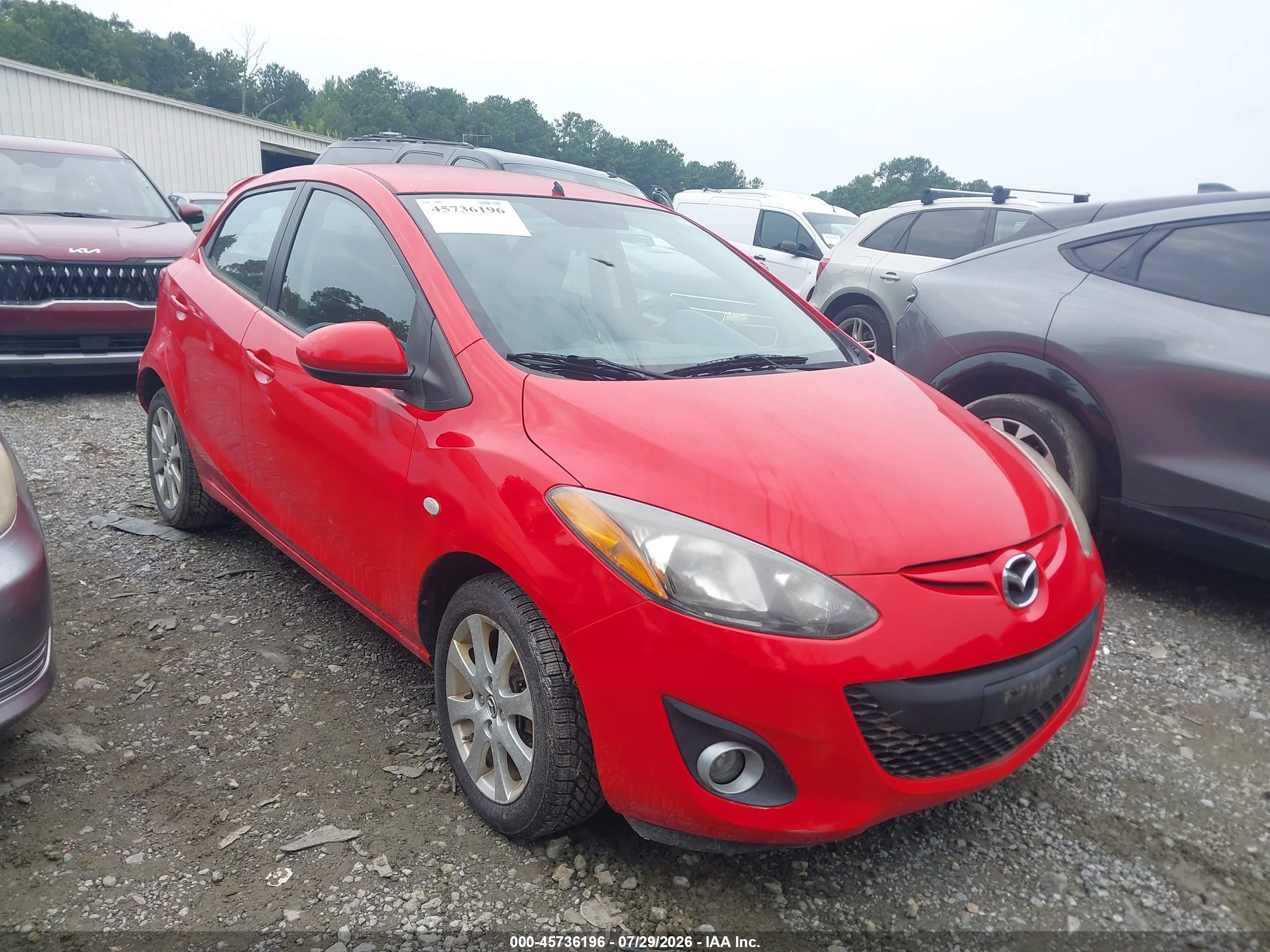 2013 Mazda 2 Touring, VIN JM1DE1LY8D0155329 — Normal wear