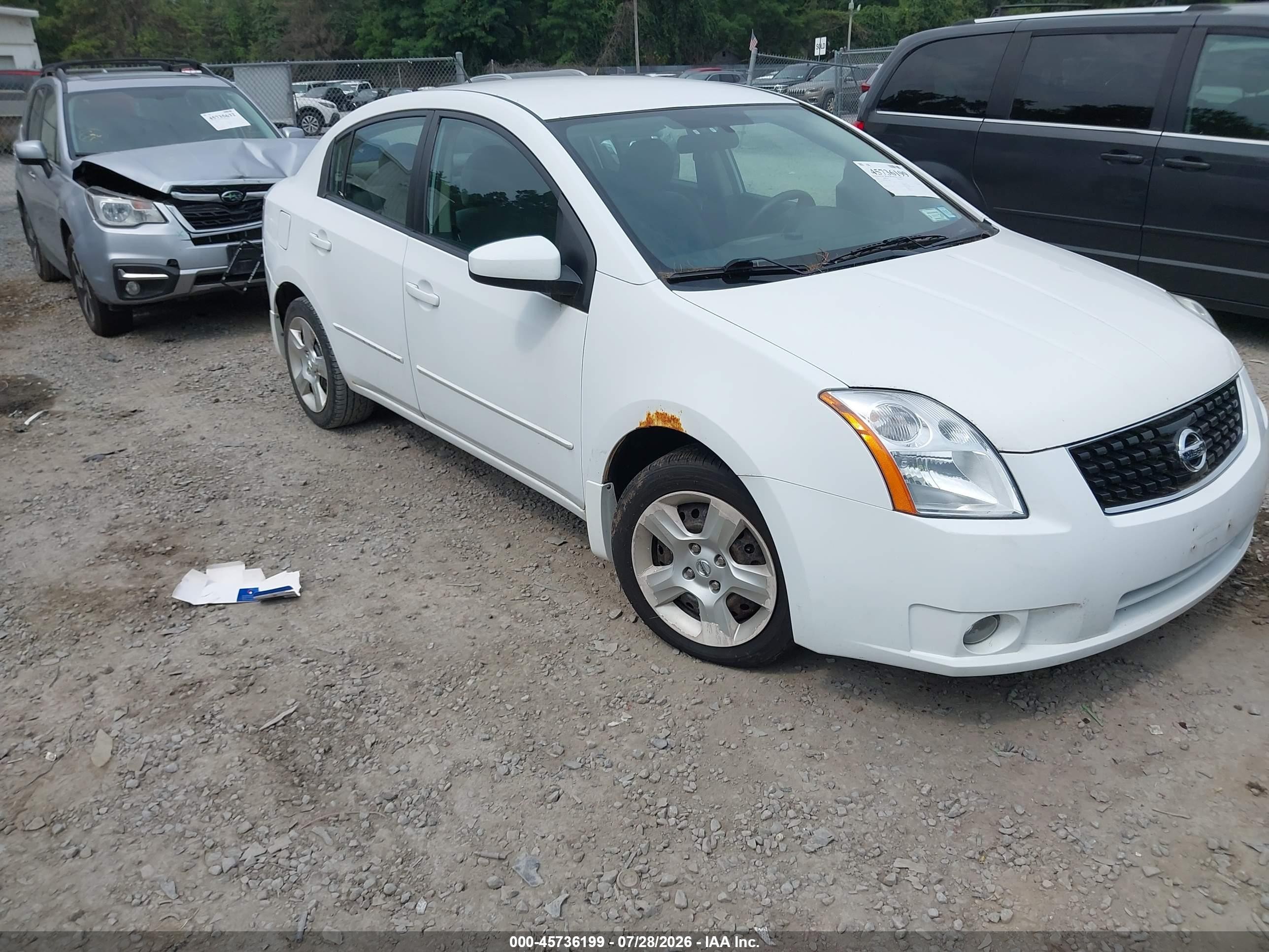 2008 Nissan Sentra SL, VIN 3N1AB61E68L736003 — Normal wear