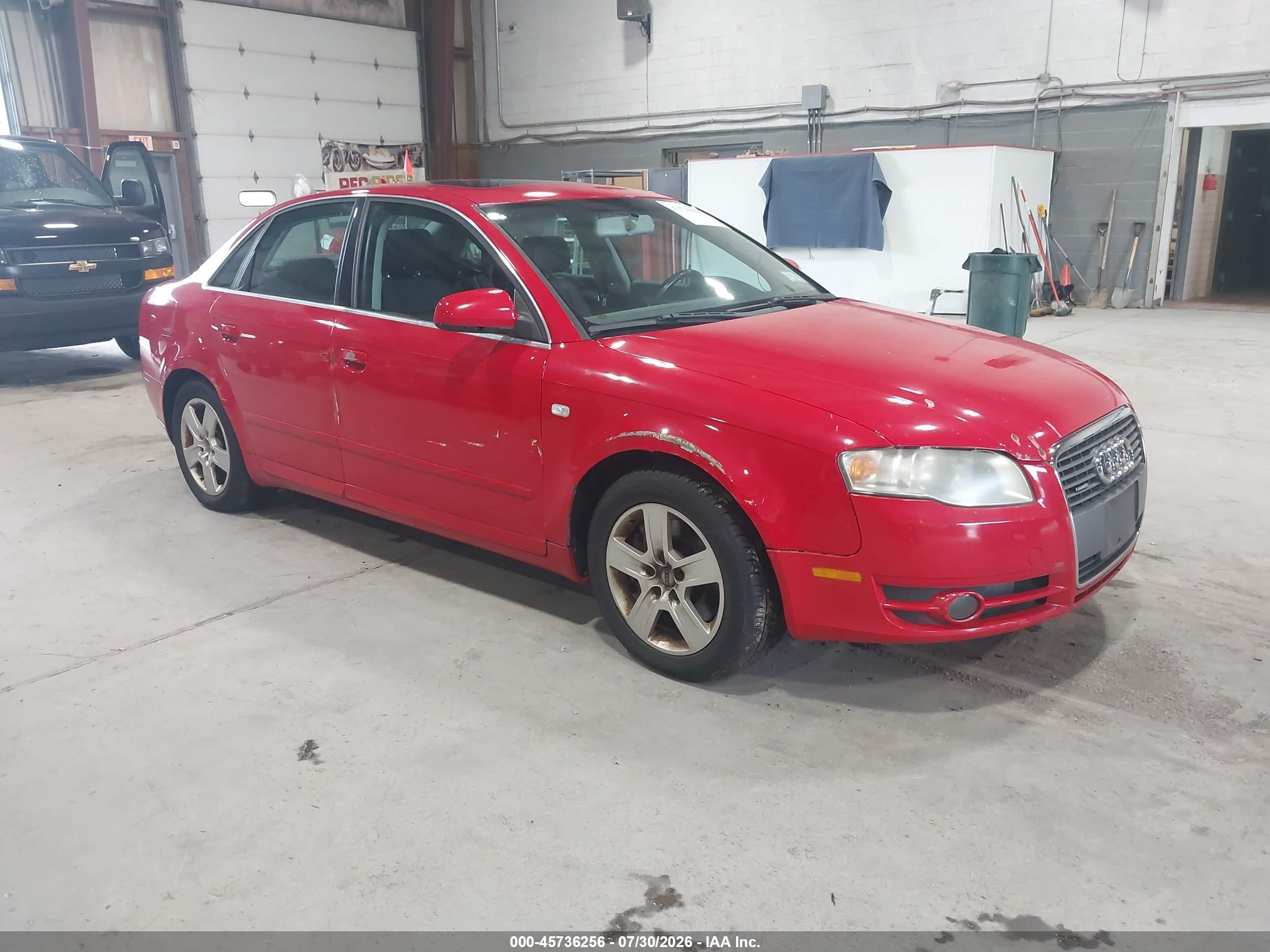 2006 Audi A4 2.0T, VIN WAUDF78EX6A261189 — Обычный износ