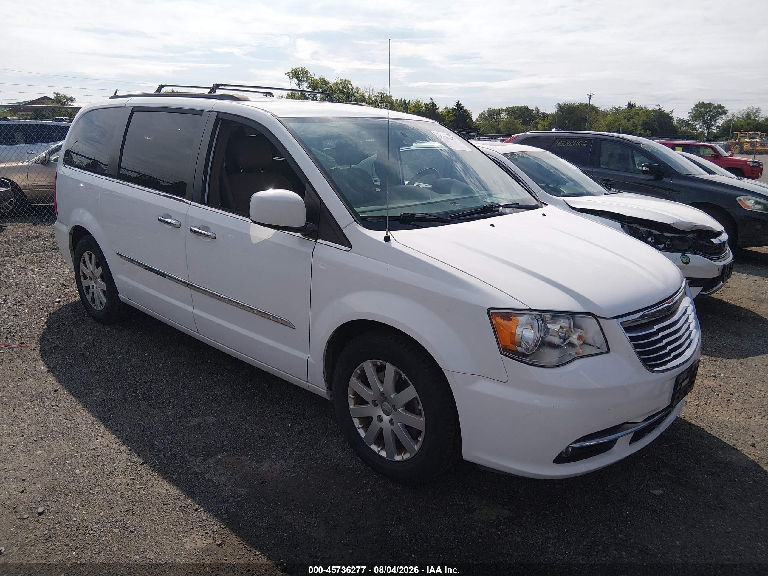 2016 Chrysler Town & Country Touring, VIN 2C4RC1BG8GR119414 — Обычный износ