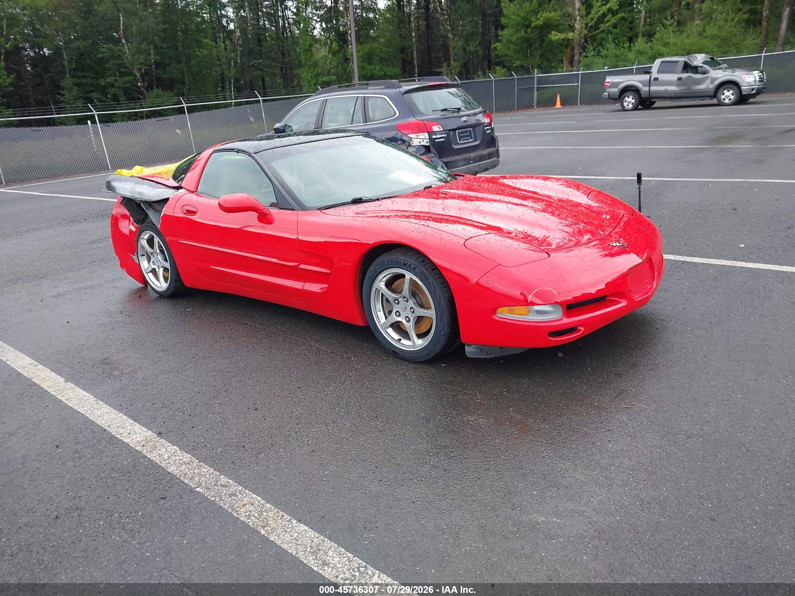 1999 Chevrolet Corvette, VIN 1G1YY22G4X5104174 — Зад