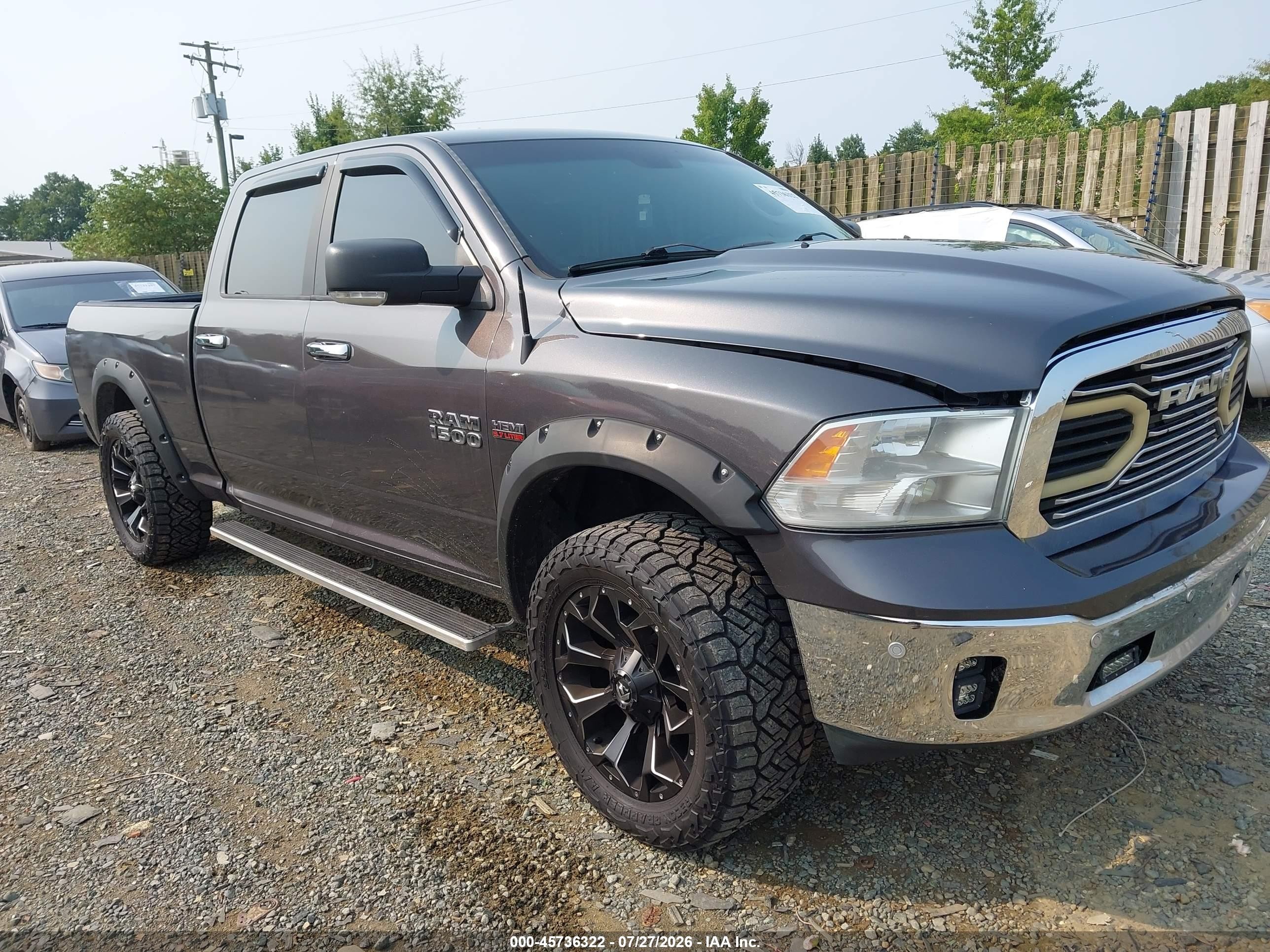 2017 Ram 1500 SLT, VIN 1C6RR6TTXHS790422 — Not stated