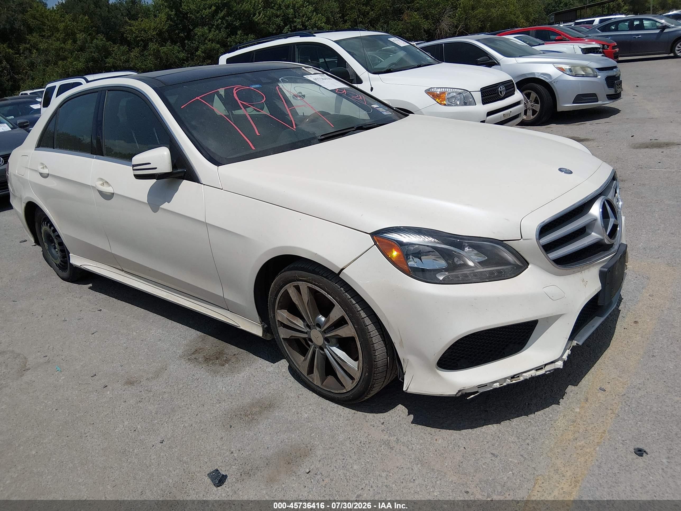2016 Mercedes-Benz E 350 Sport, VIN WDDHF5KB4GB169715 — Normal wear