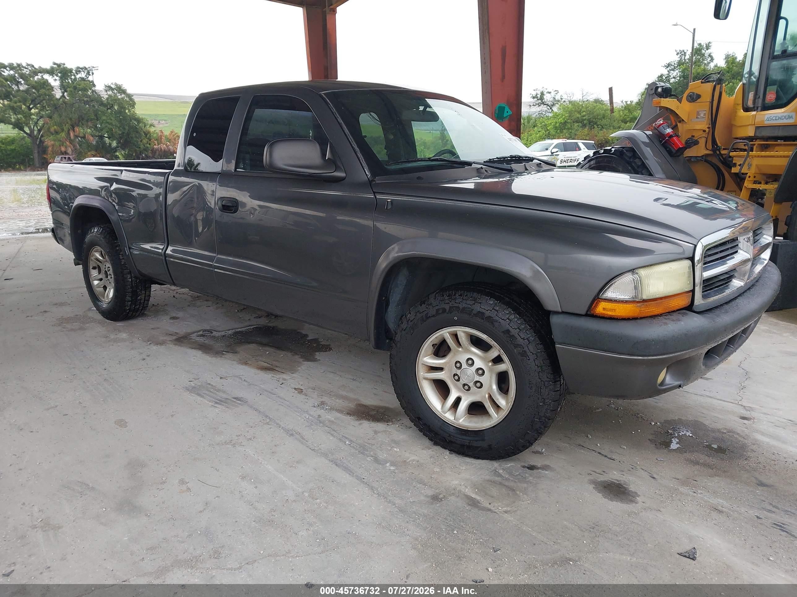 2004 Dodge Dakota Sport, VIN 1D7GL32KX4S565376 — Обычный износ