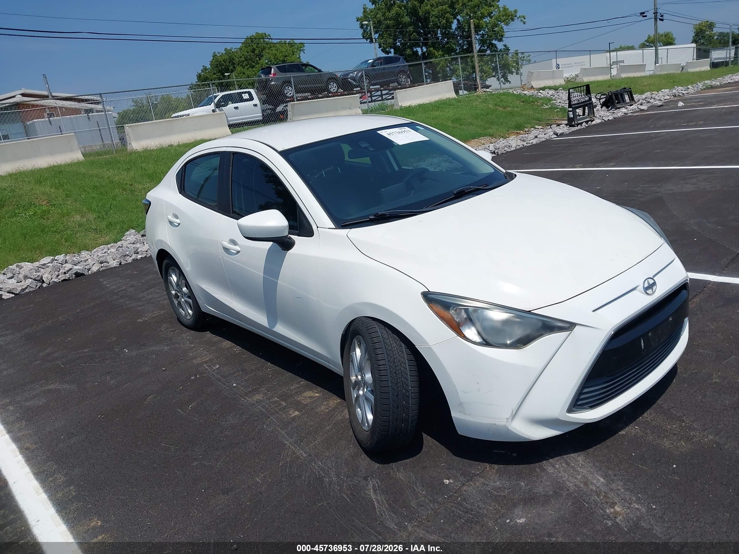 2016 Scion iA, VIN 3MYDLBZVXGY132574 — Undercarriage