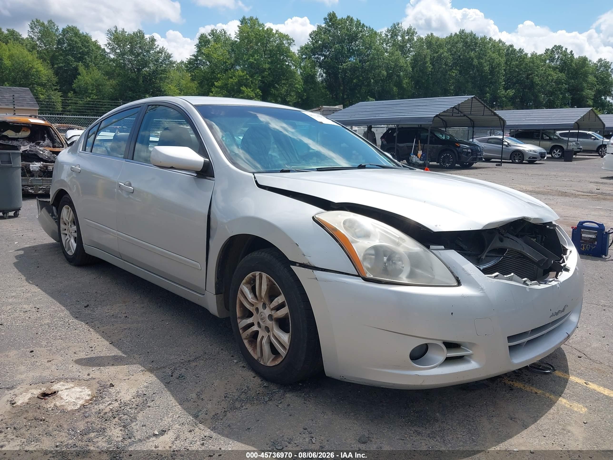 2011 Nissan Altima S, VIN 1N4AL2AP8BN431121 — Rear end