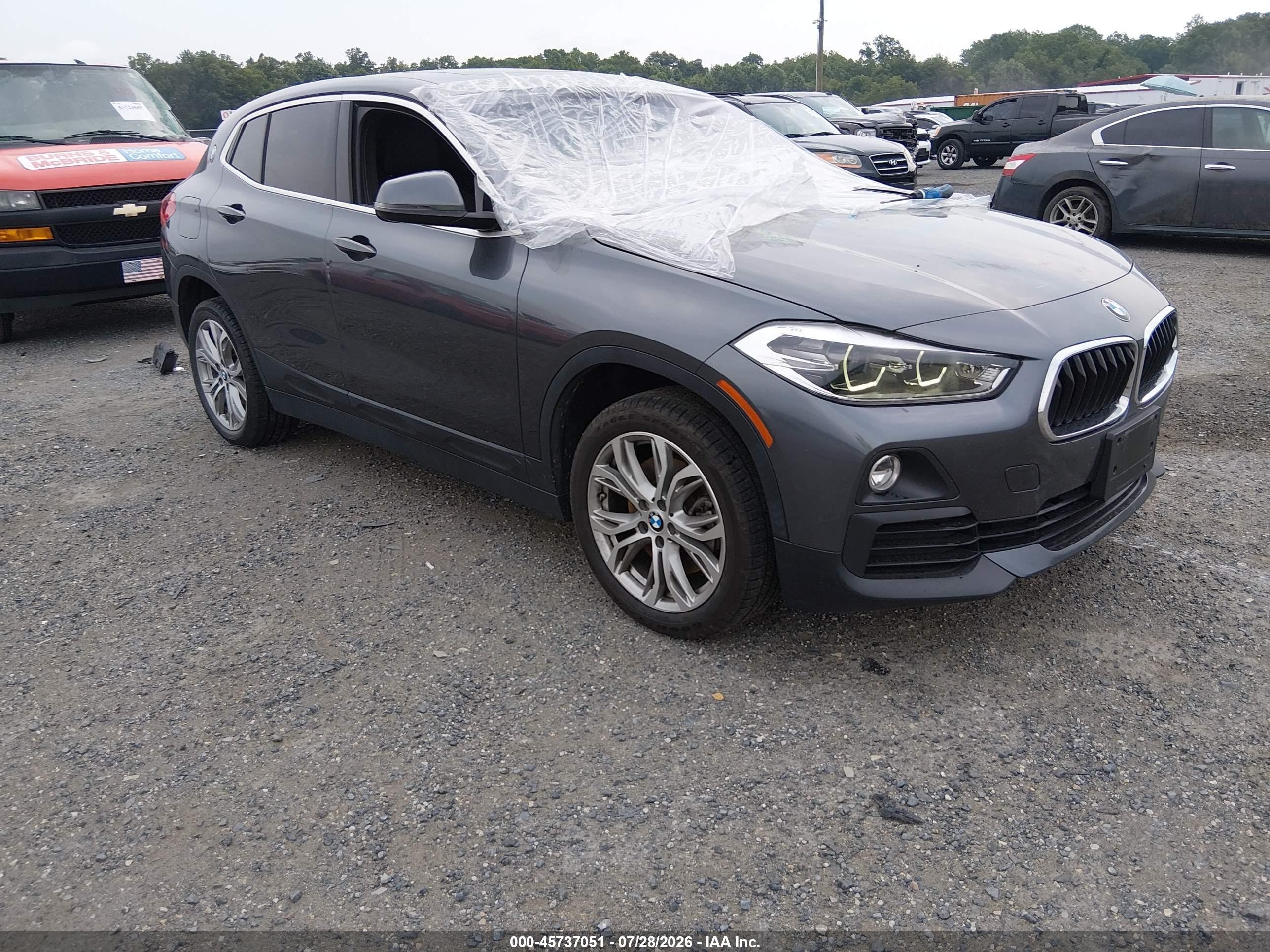 2018 BMW X2 xDrive28i, VIN WBXYJ5C32JEF79148 — Front end