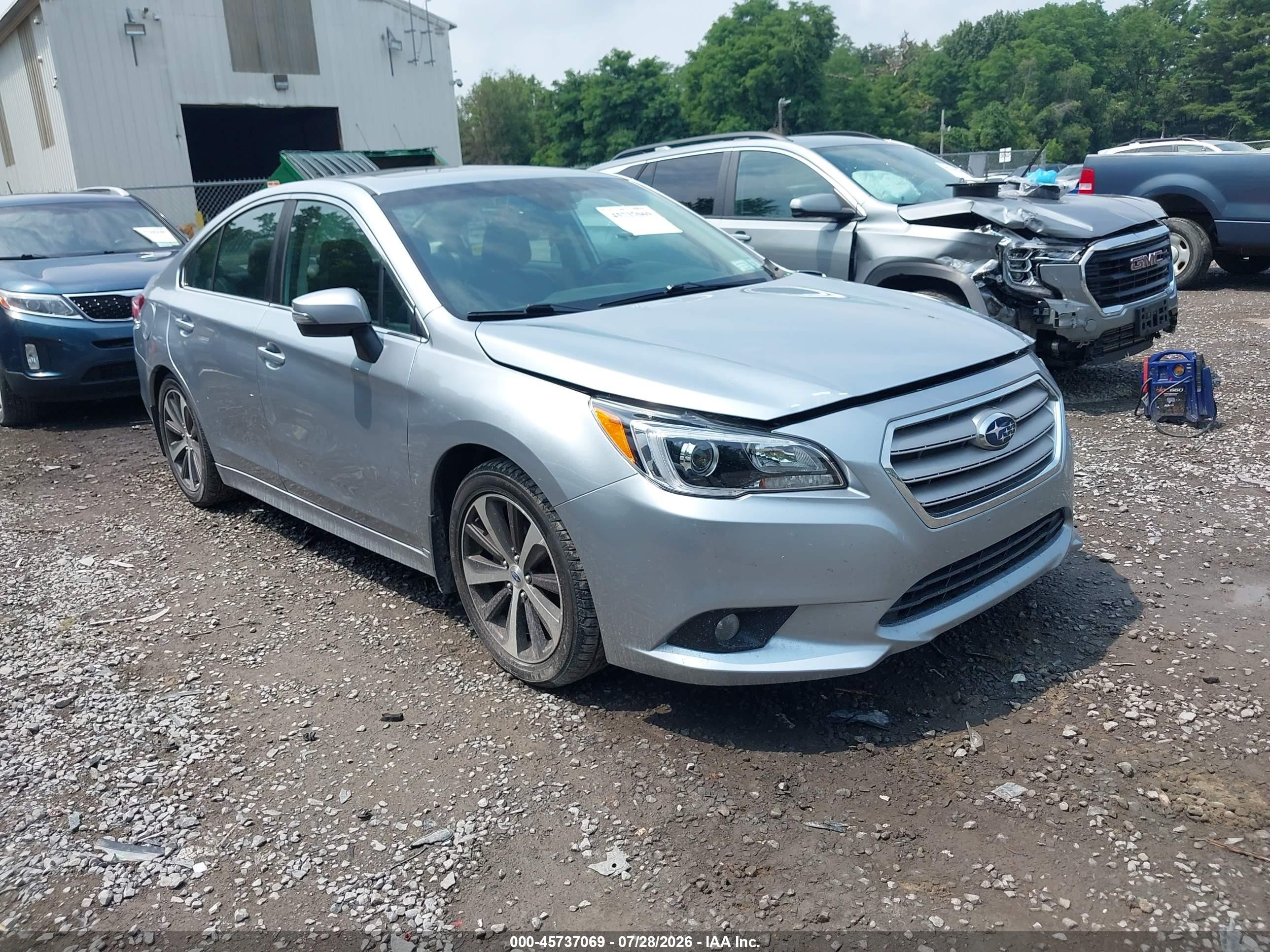 2017 Subaru Legacy Limited, VIN 4S3BNAN67H3054869 — Front end