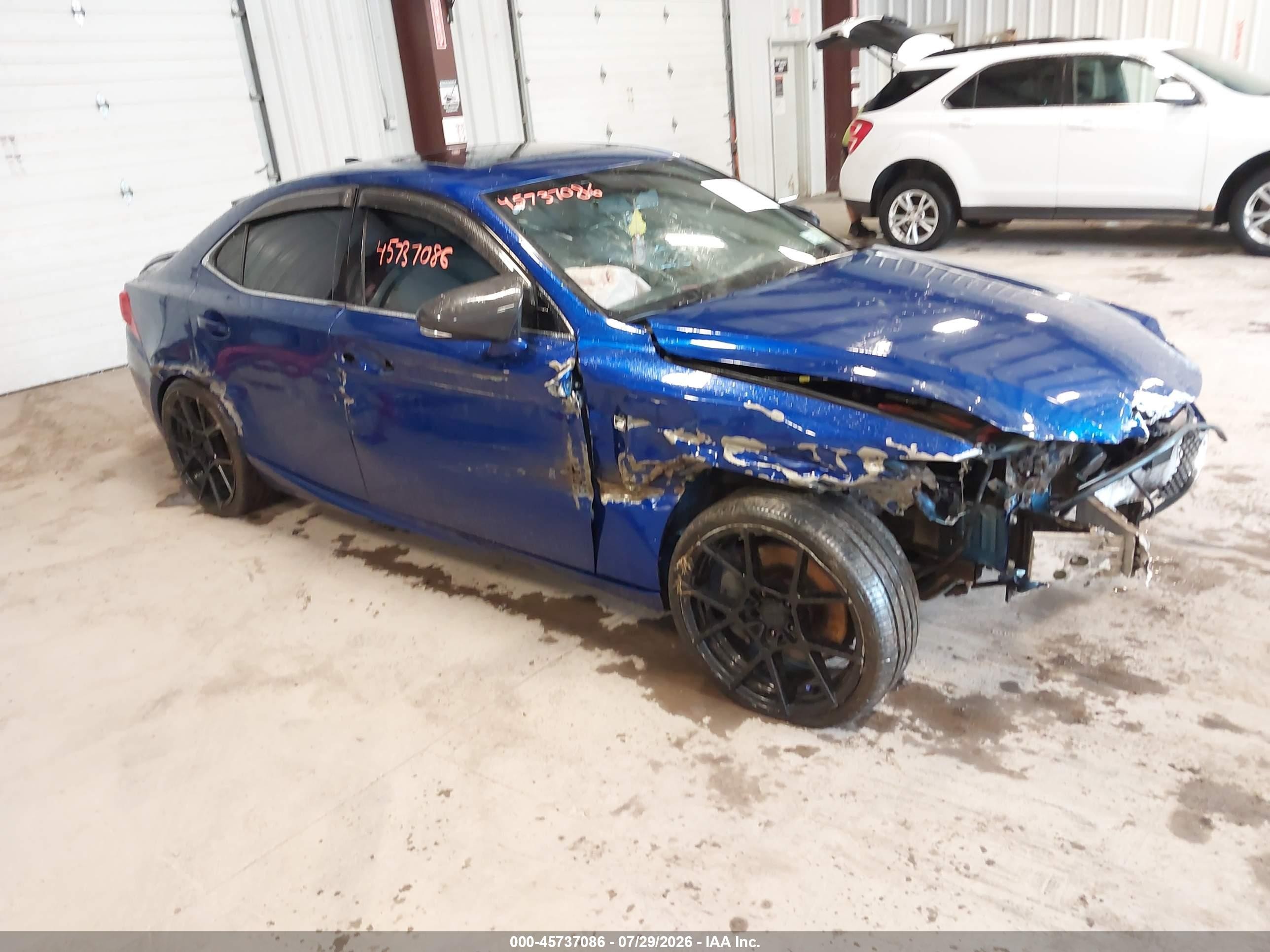 2016 Lexus IS 300/350, VIN JTHCM1D23G5002503 — Front end