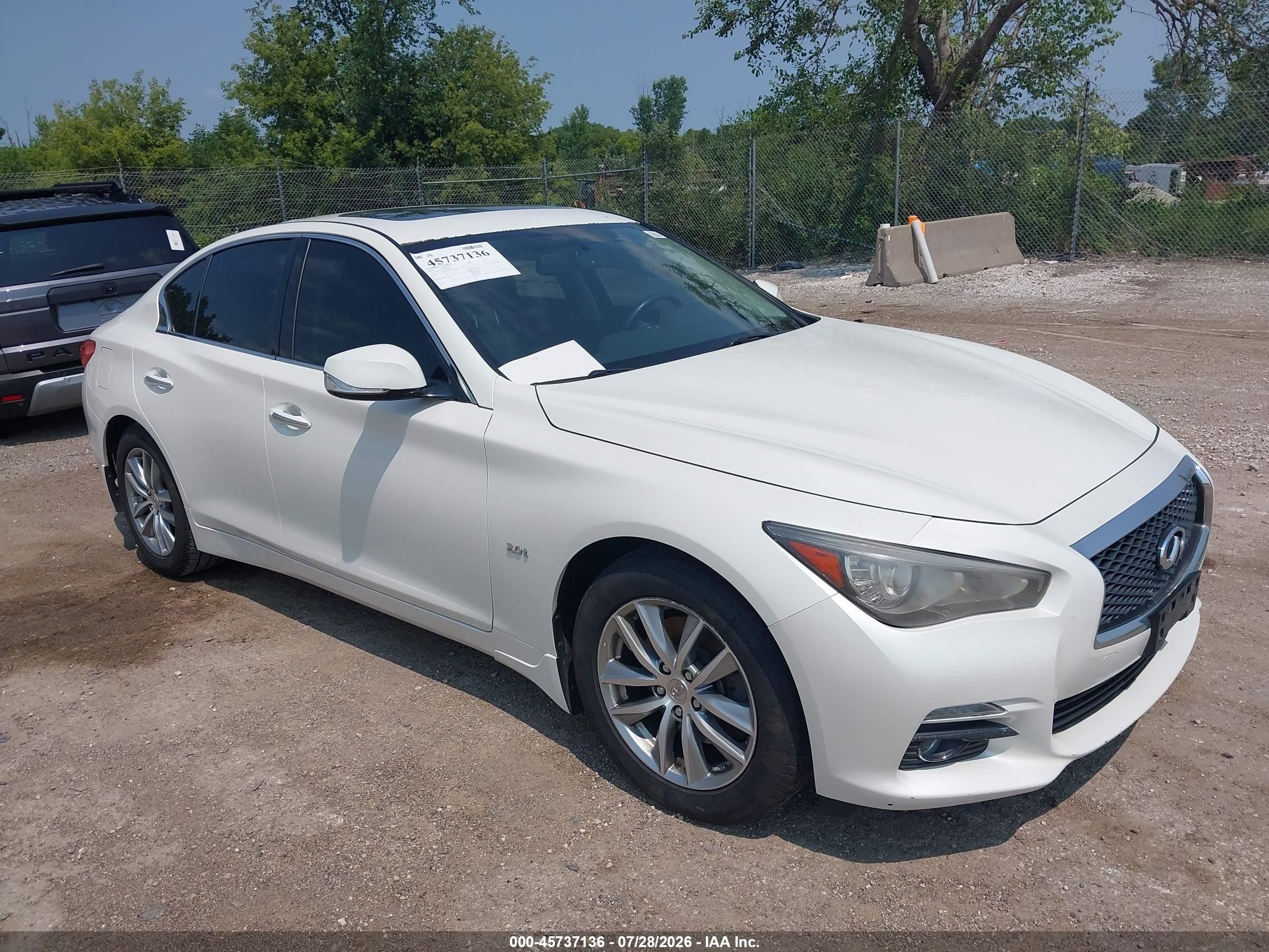 2016 Infiniti Q50 2.0t Base, VIN JN1CV7AP2GM202993 — Mechanical