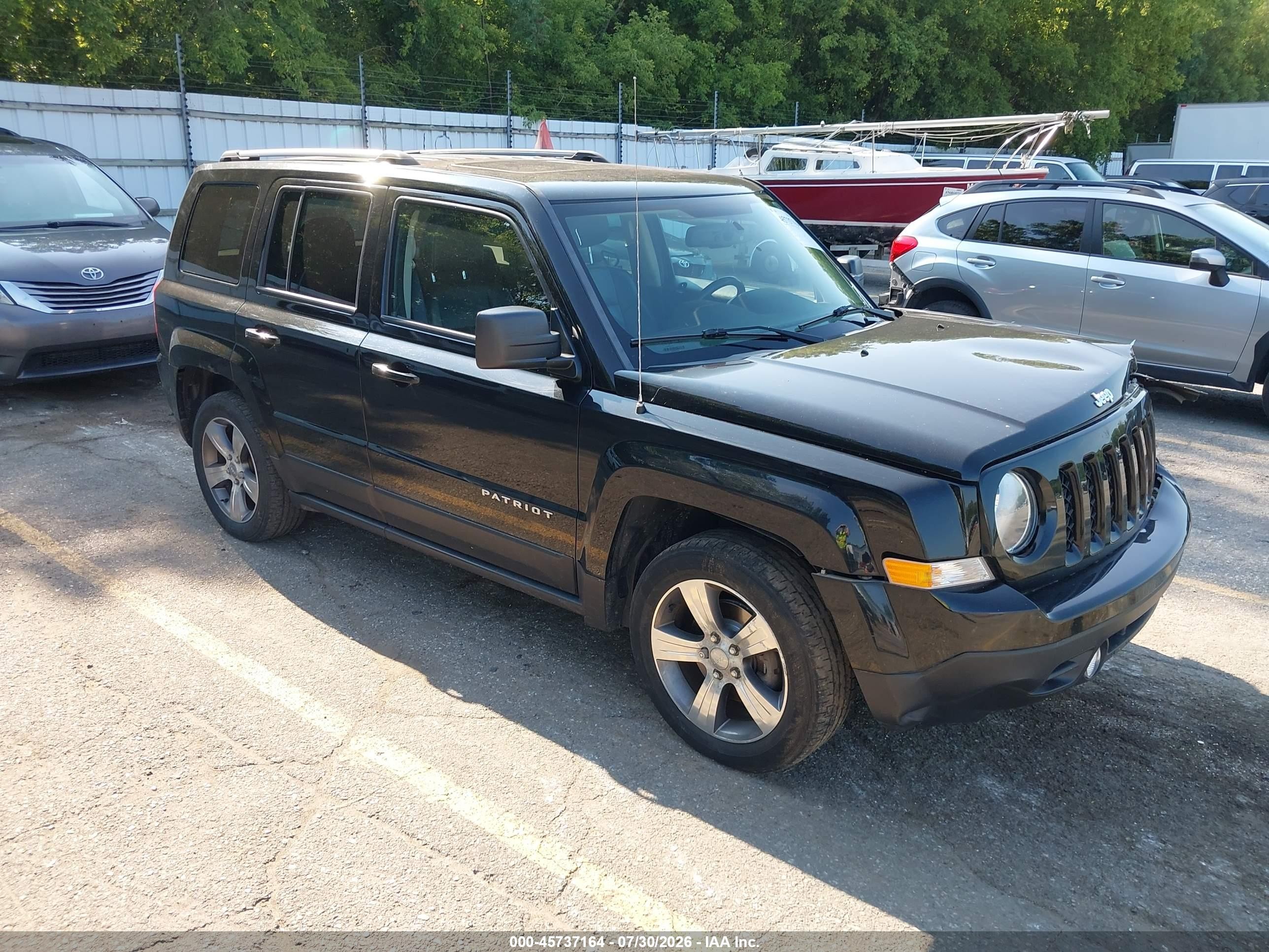 2017 Jeep Patriot High Altitude, VIN 1C4NJPFA3HD169218 — Front end