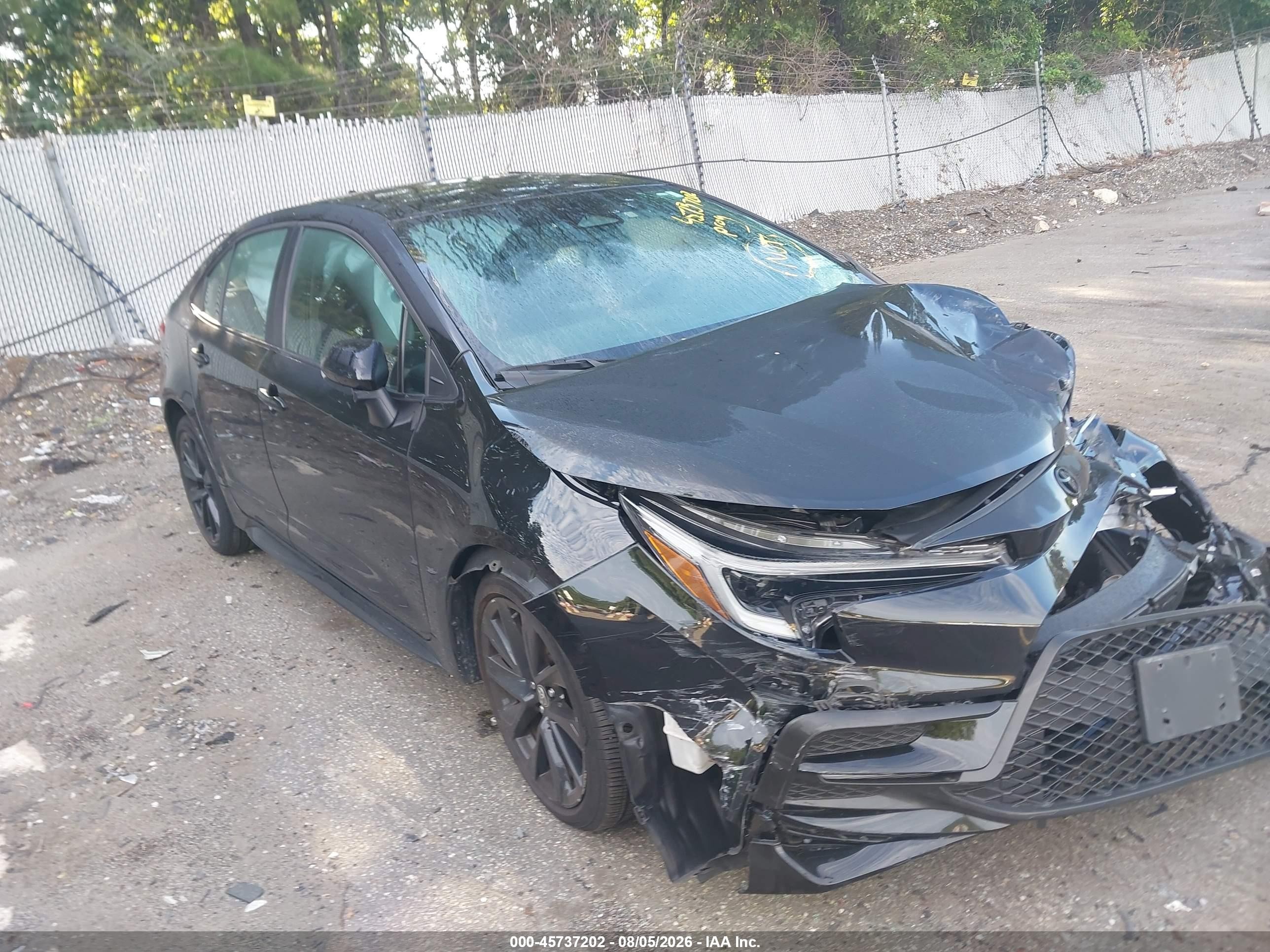 2024 Toyota Corolla SE, VIN 5YFS4MCE6RP171978 — Front end
