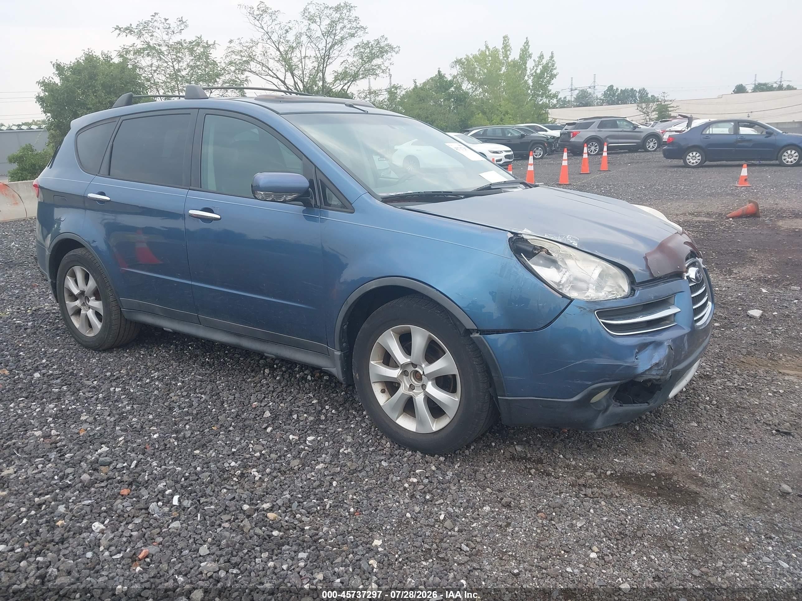 2006 Subaru Tribeca 7-Pass, VIN 4S4WX85C564408949 — Front end