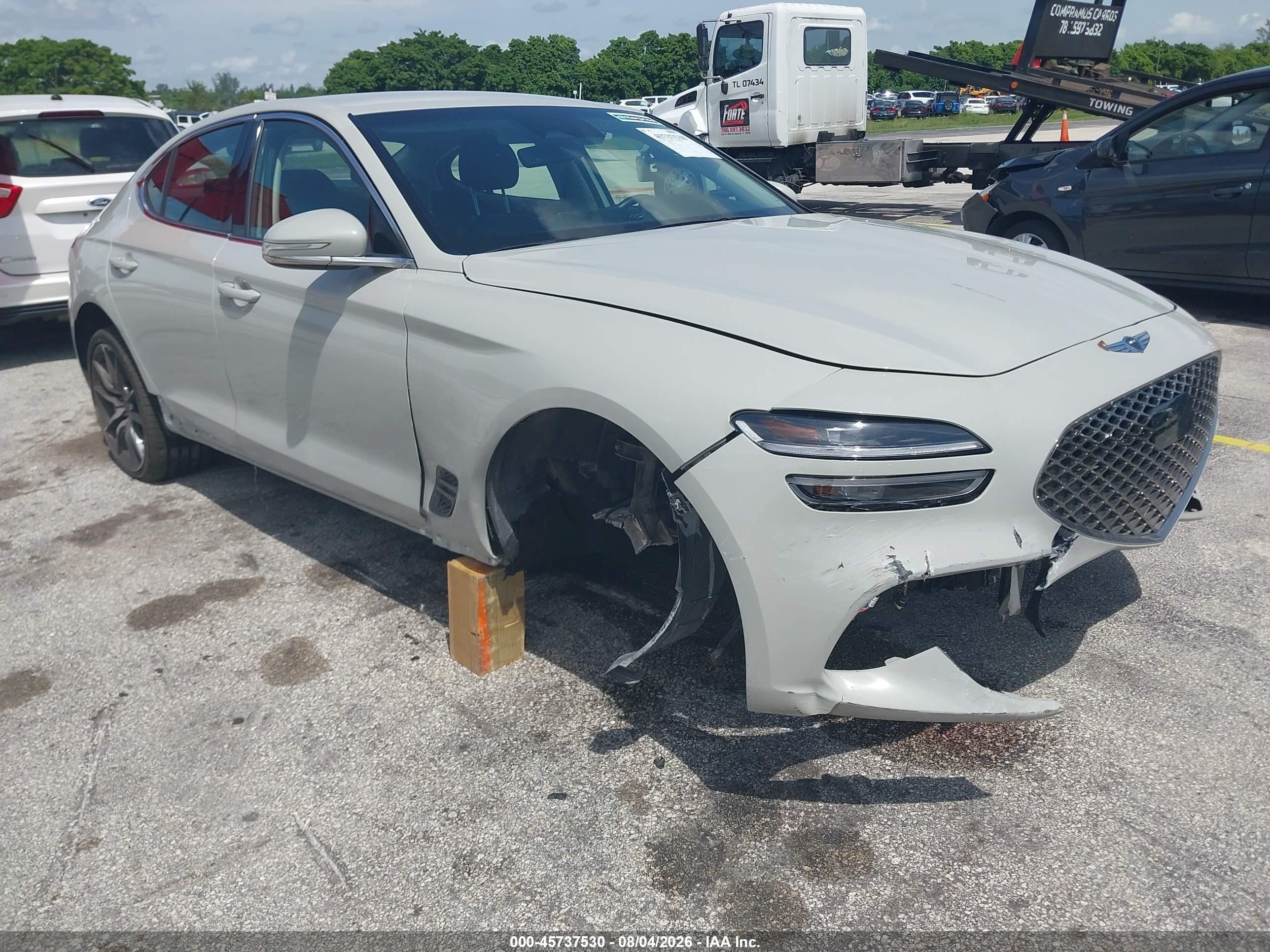 2026 Genesis G70 2.5T, VIN KMTG14SC9TU167224 — Undercarriage