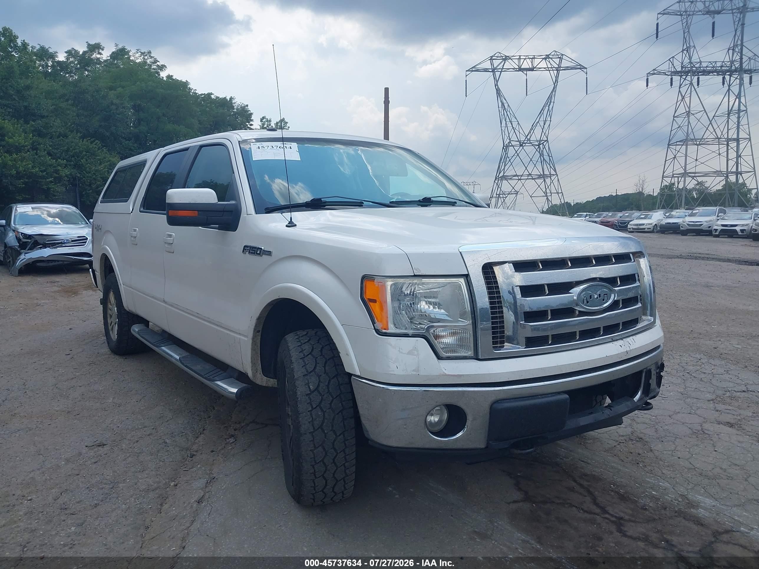 2010 Ford F-150 XL, VIN 1FTFW1EV6AFA35109 — Front end