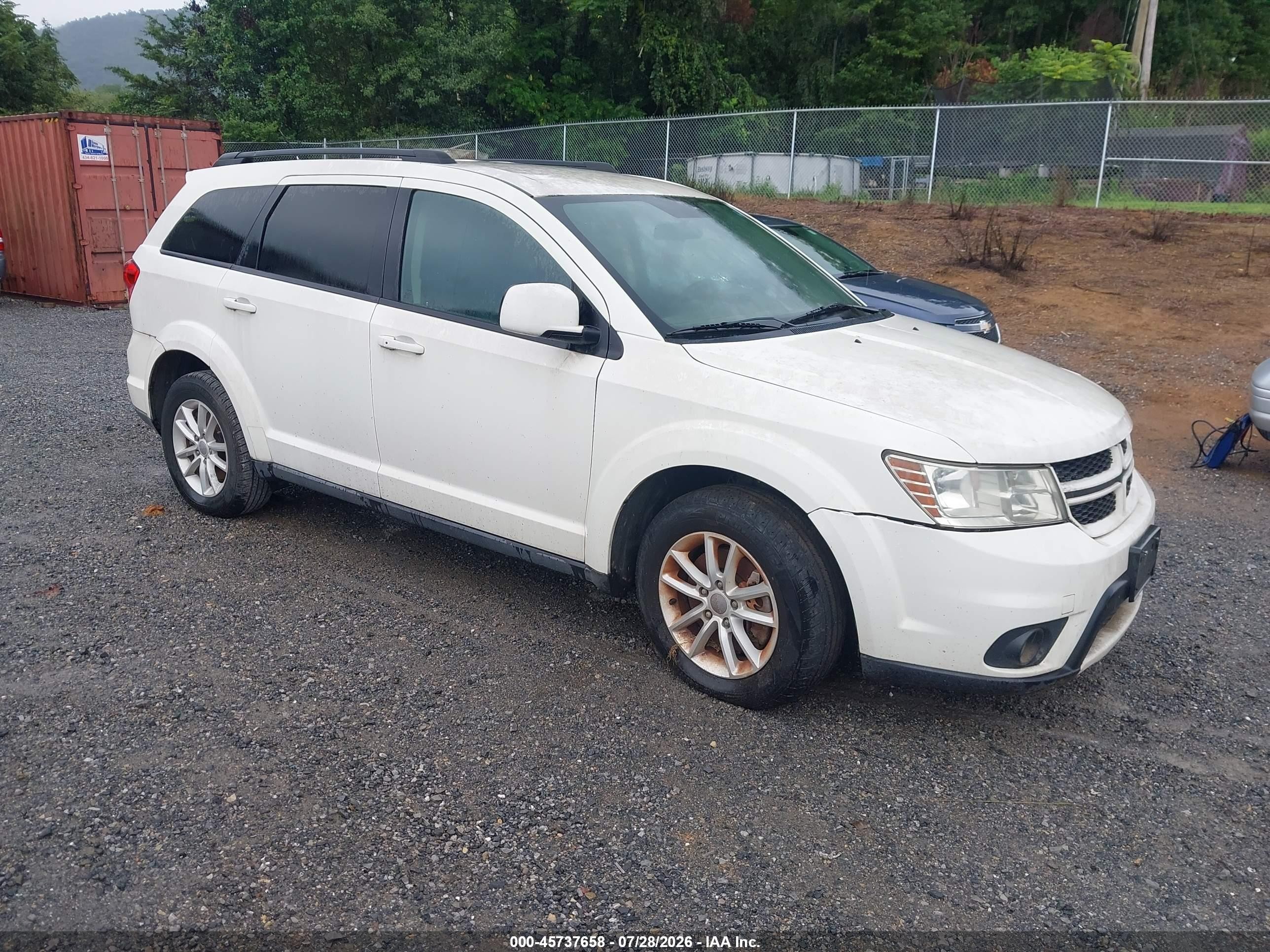 2013 Dodge Journey SXT, VIN 3C4PDCBG8DT601325 — Normal wear