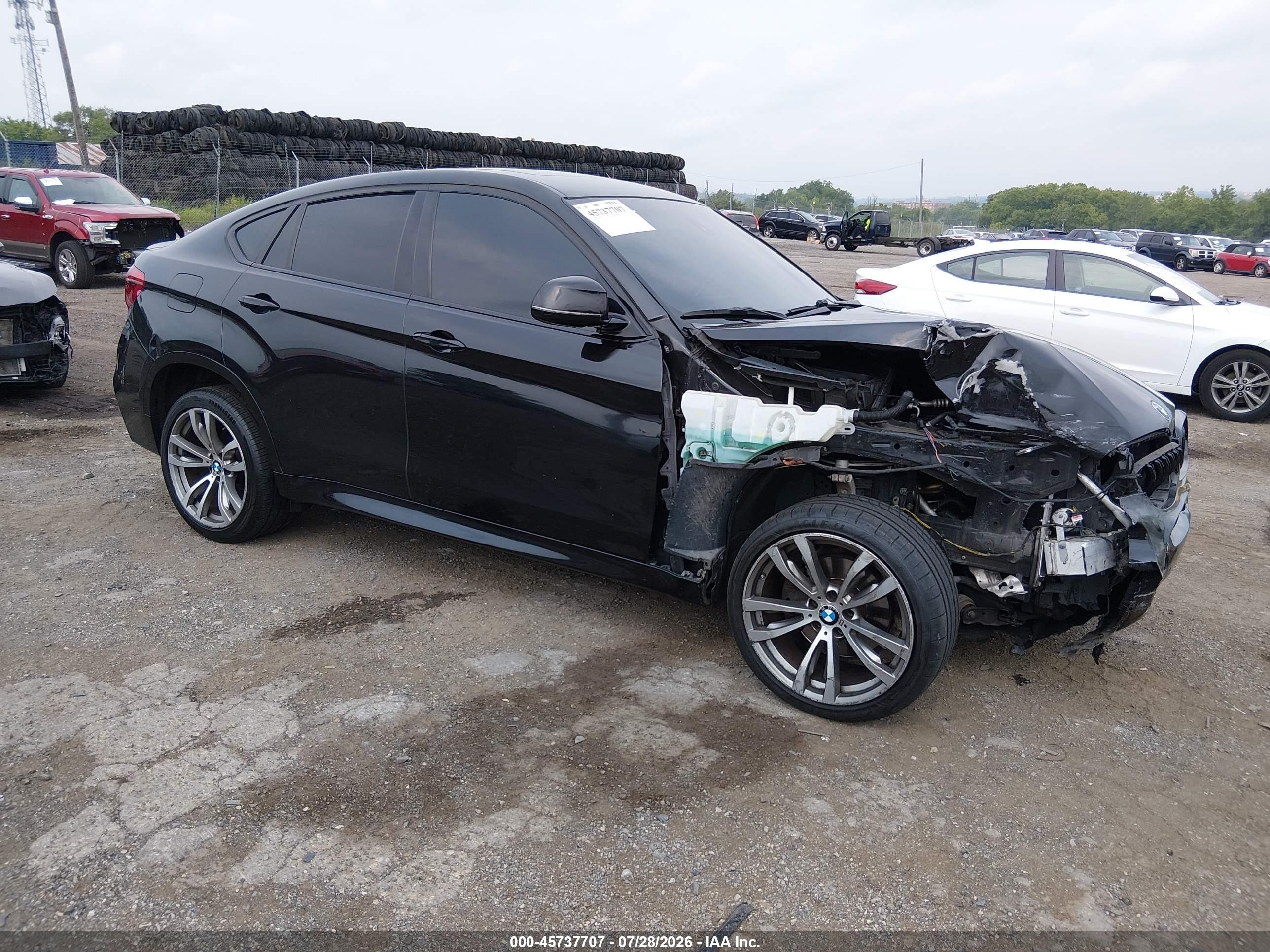 2016 BMW X6 sDrive35i, VIN 5UXKU0C5XG0F93415 — Front end