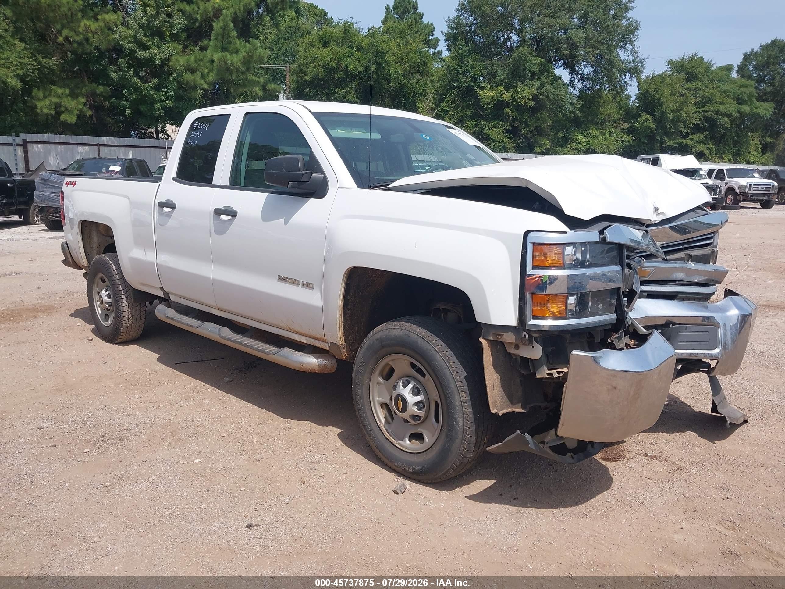 2018 Chevrolet Silverado 2500HD Work Truck, VIN 1GC2KUEG2JZ118760 — All over