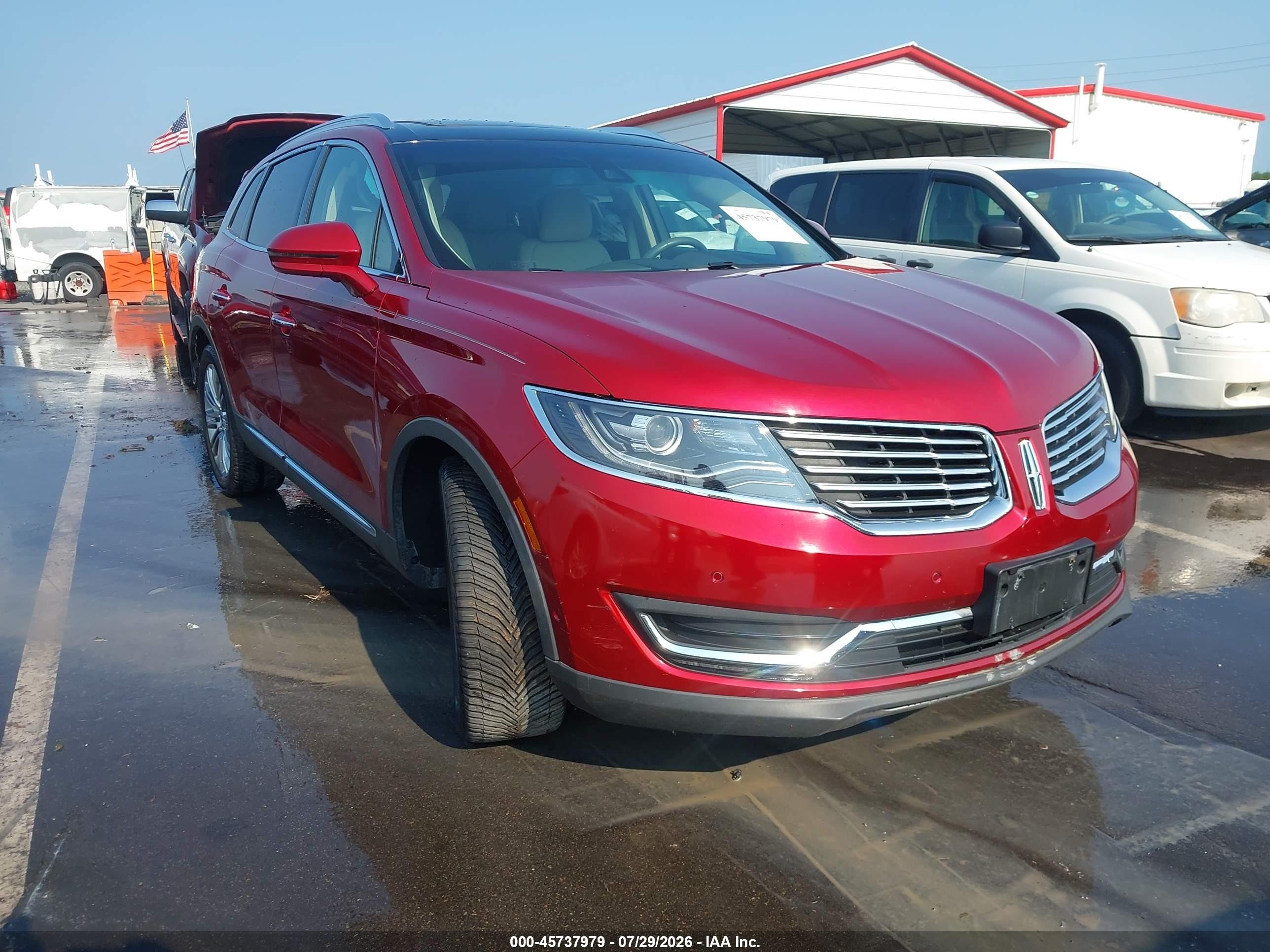 2017 Lincoln MKX Reserve, VIN 2LMPJ6LP2HBL45161 — Зад