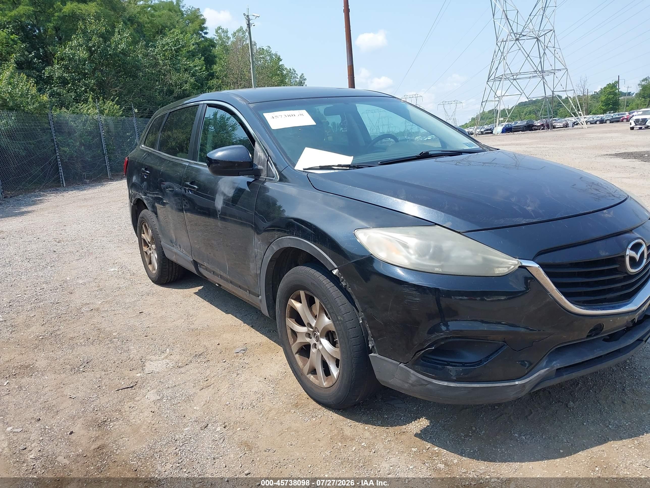 2014 Mazda CX-9 Sport, VIN JM3TB2BV6E0431971 — Normal wear