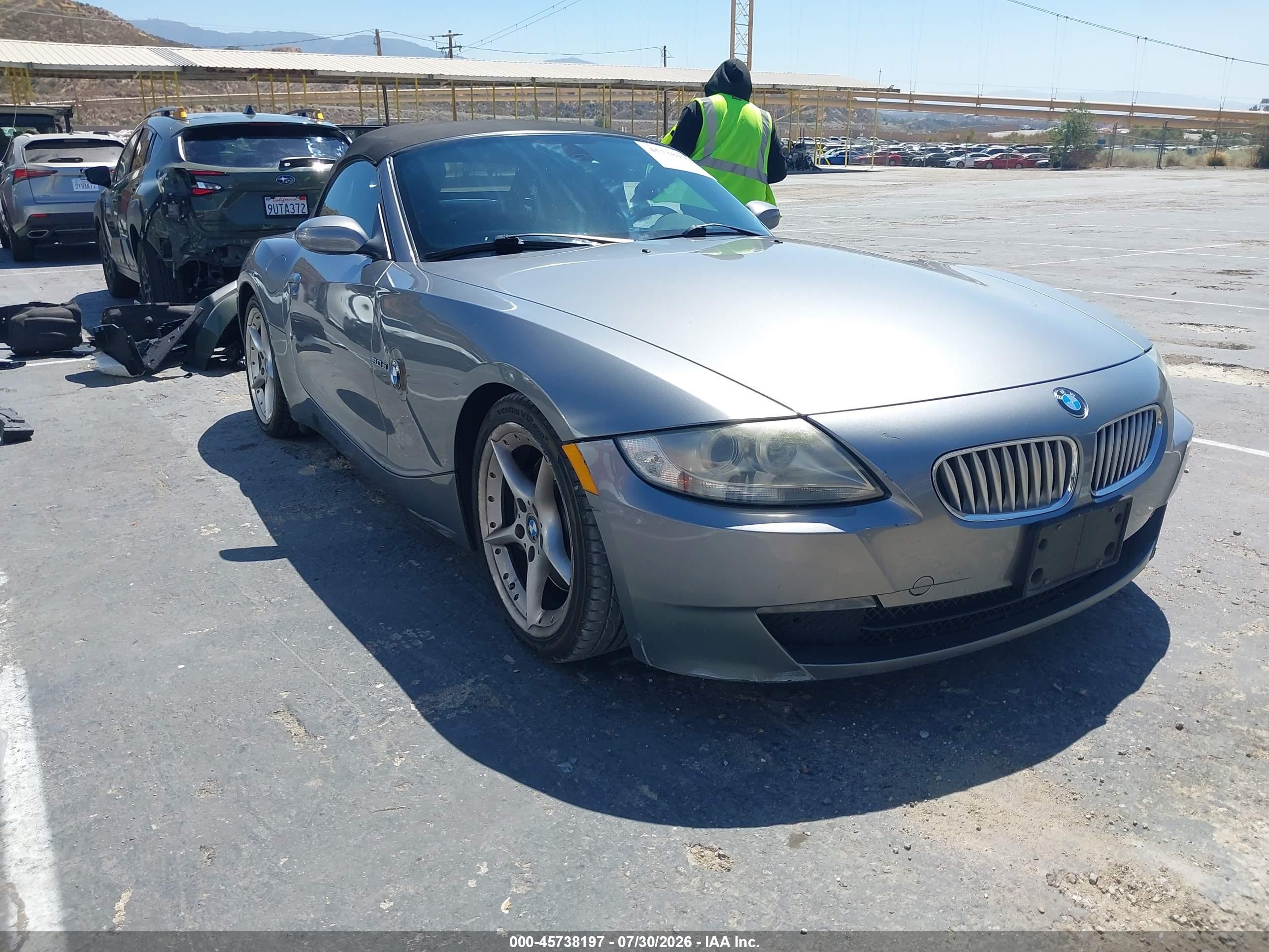 2008 BMW Z4 3.0si, VIN 4USBU53528LX04285 — Обычный износ