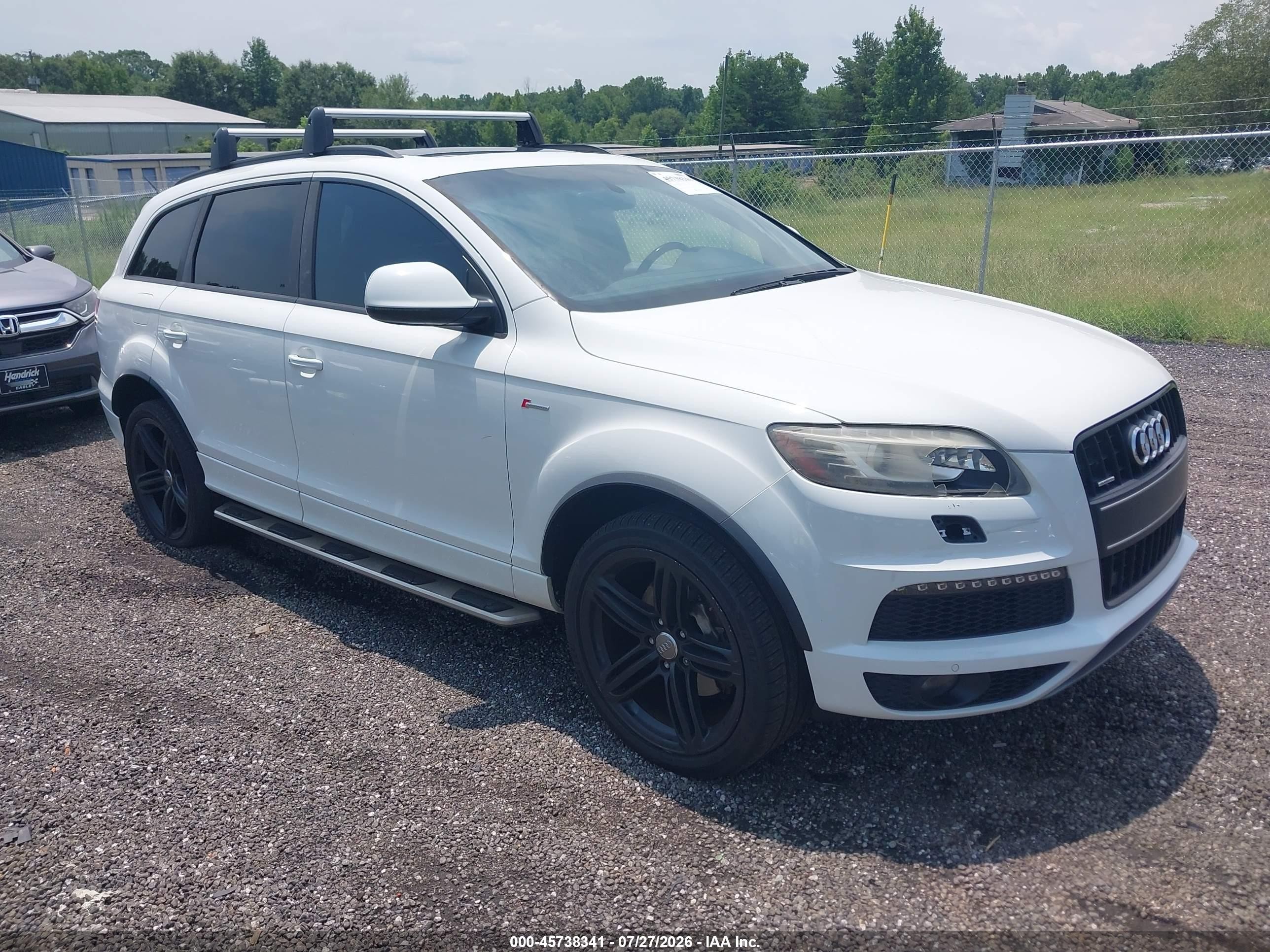 2014 Audi Q7 S line Prestige, VIN WA1DGAFE8ED016219 — Normal wear