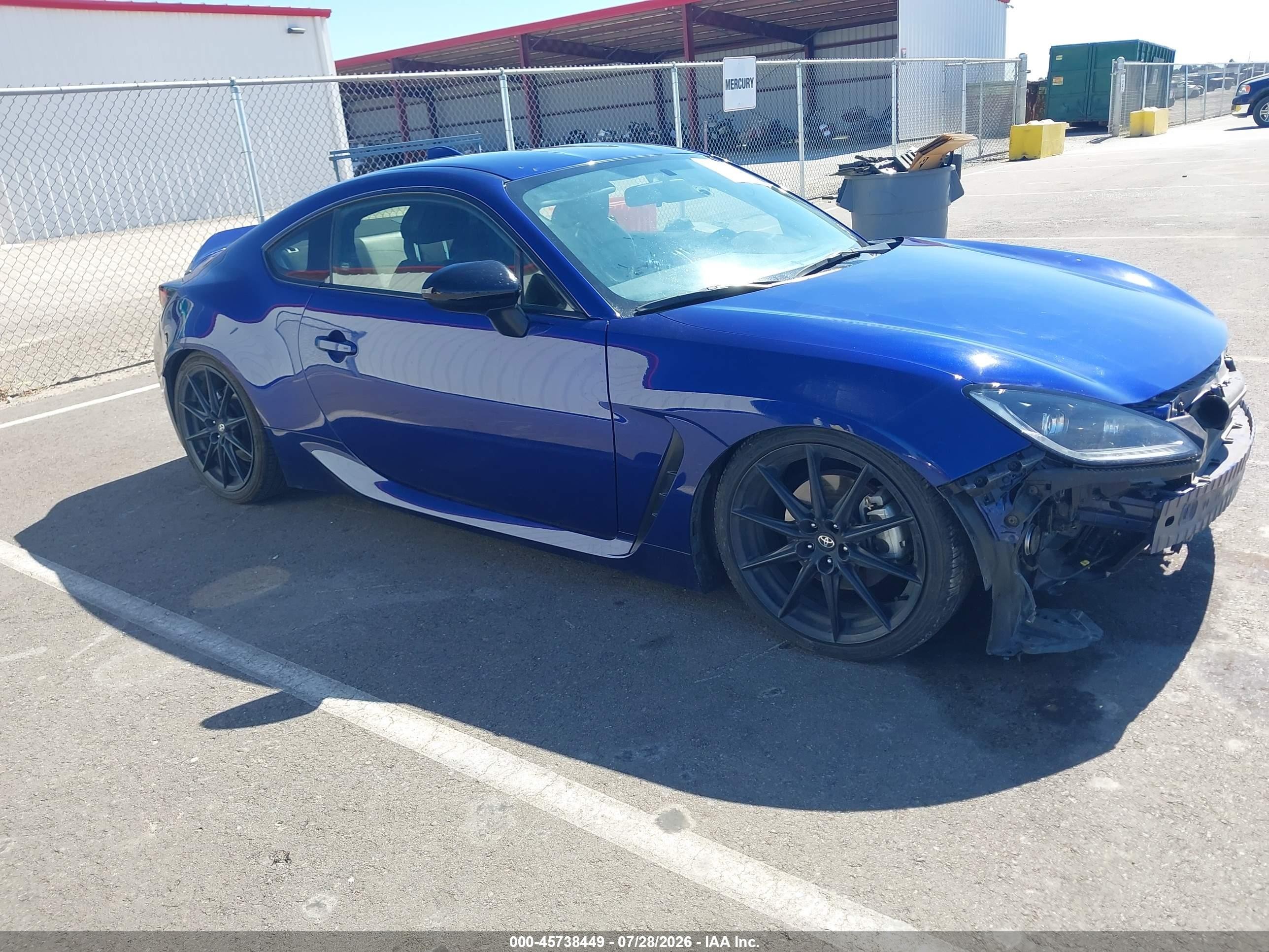2023 Toyota 86 Premium, VIN JF1ZNBE19P9765502 — Front end