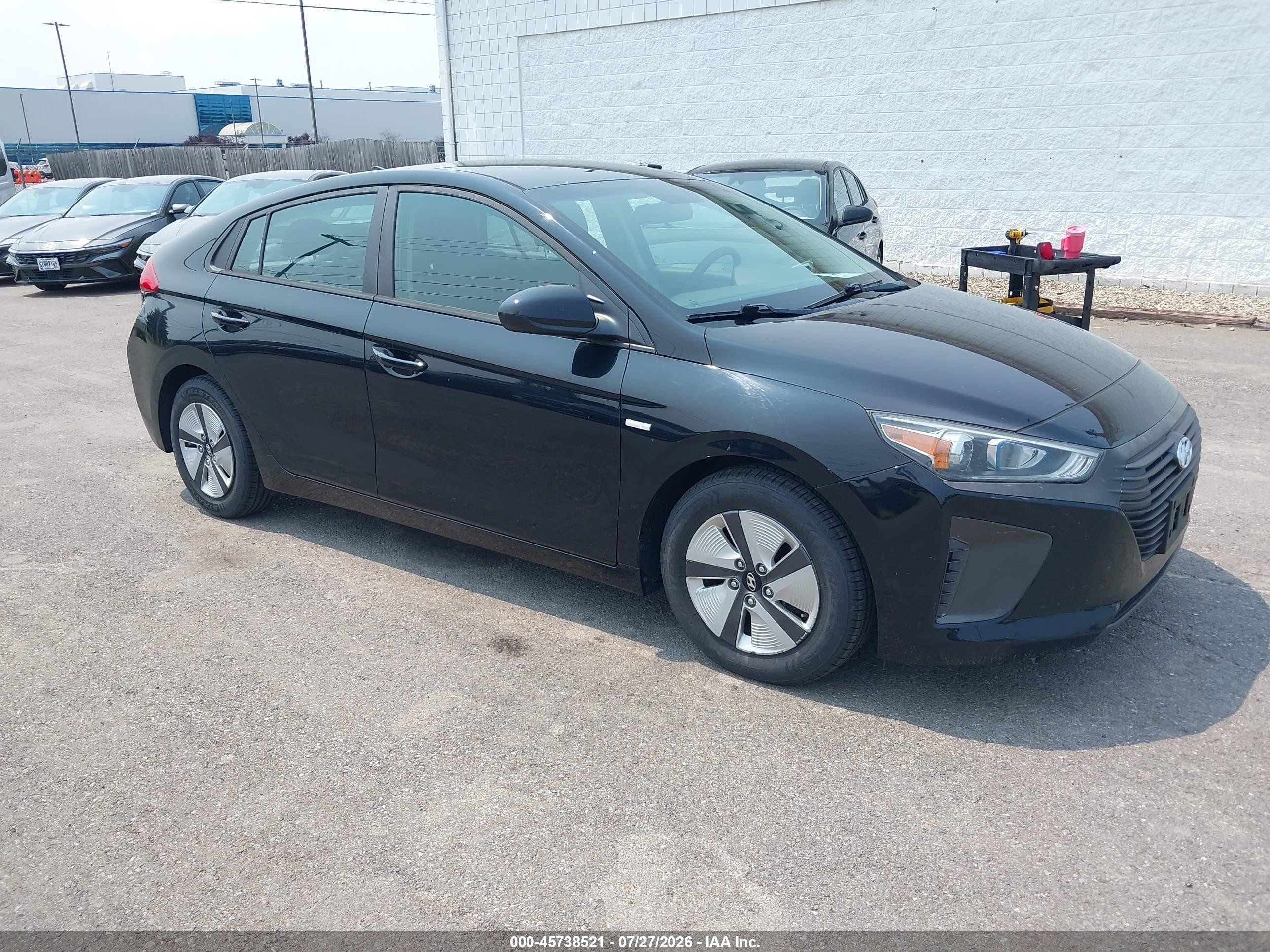 2018 Hyundai Ioniq Blue, VIN KMHC65LC5JU076575 — Обычный износ
