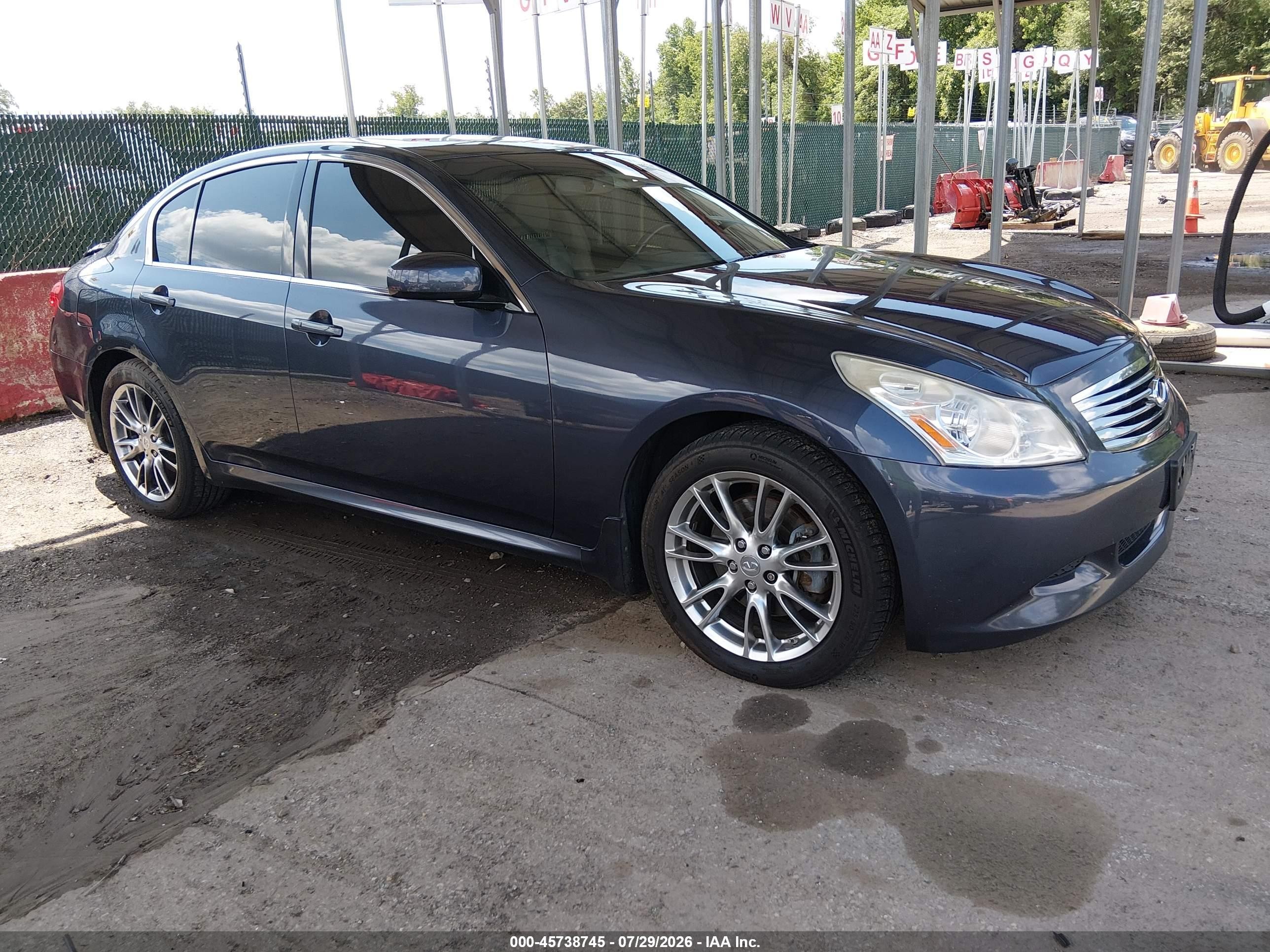 2008 Infiniti G35 x, VIN JNKBV61F48M265913 — Not stated