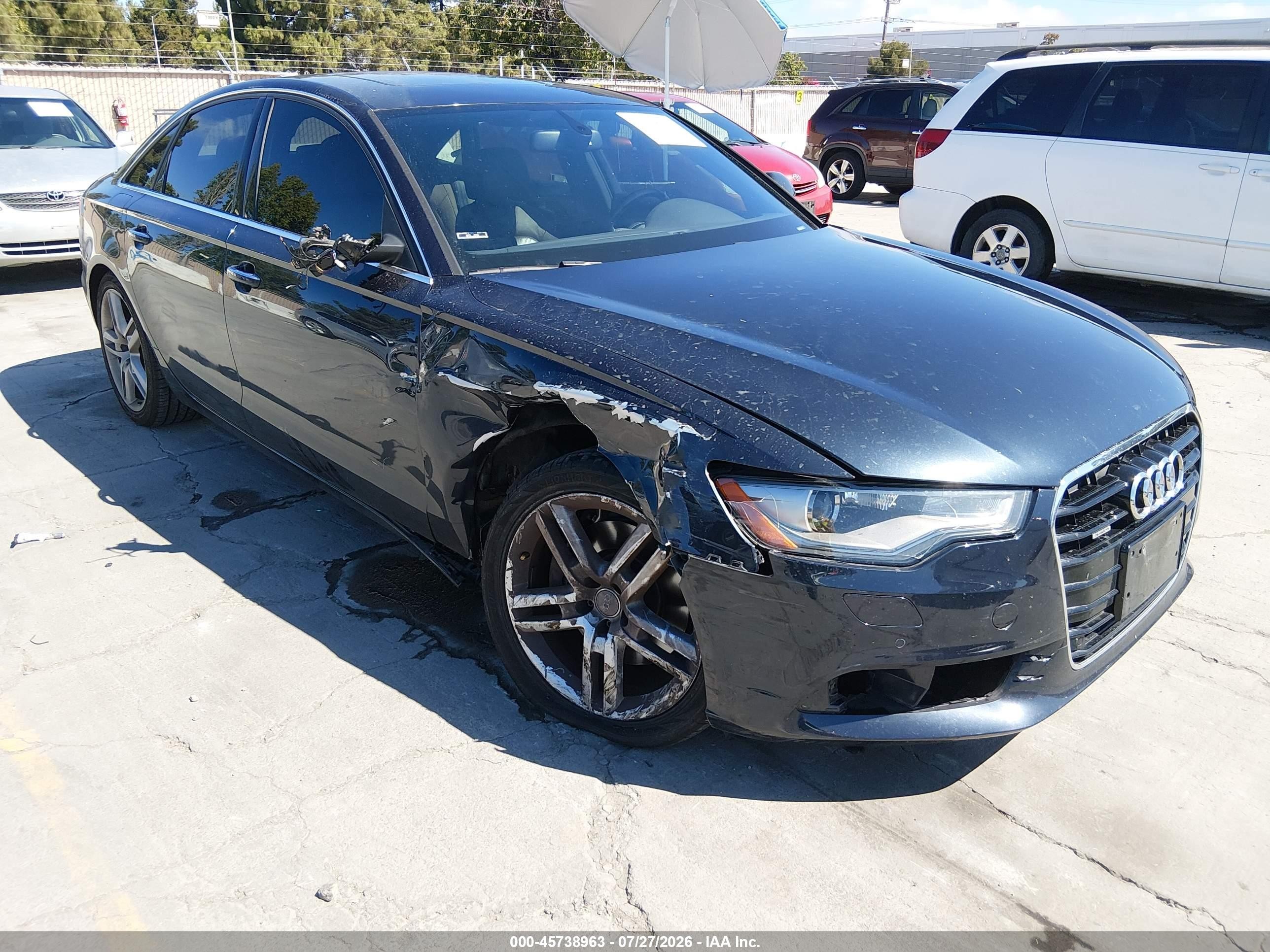 2015 Audi A6 Premium Plus, VIN WAUGFAFC0FN013778 — Normal wear