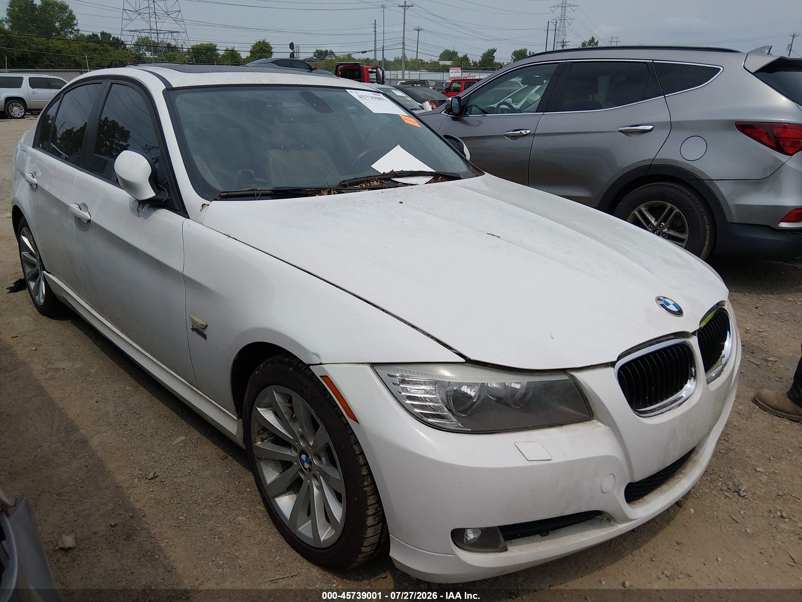 2011 BMW 3 Series 328i xDrive, VIN WBAPK7C59BF083689 — Normal wear