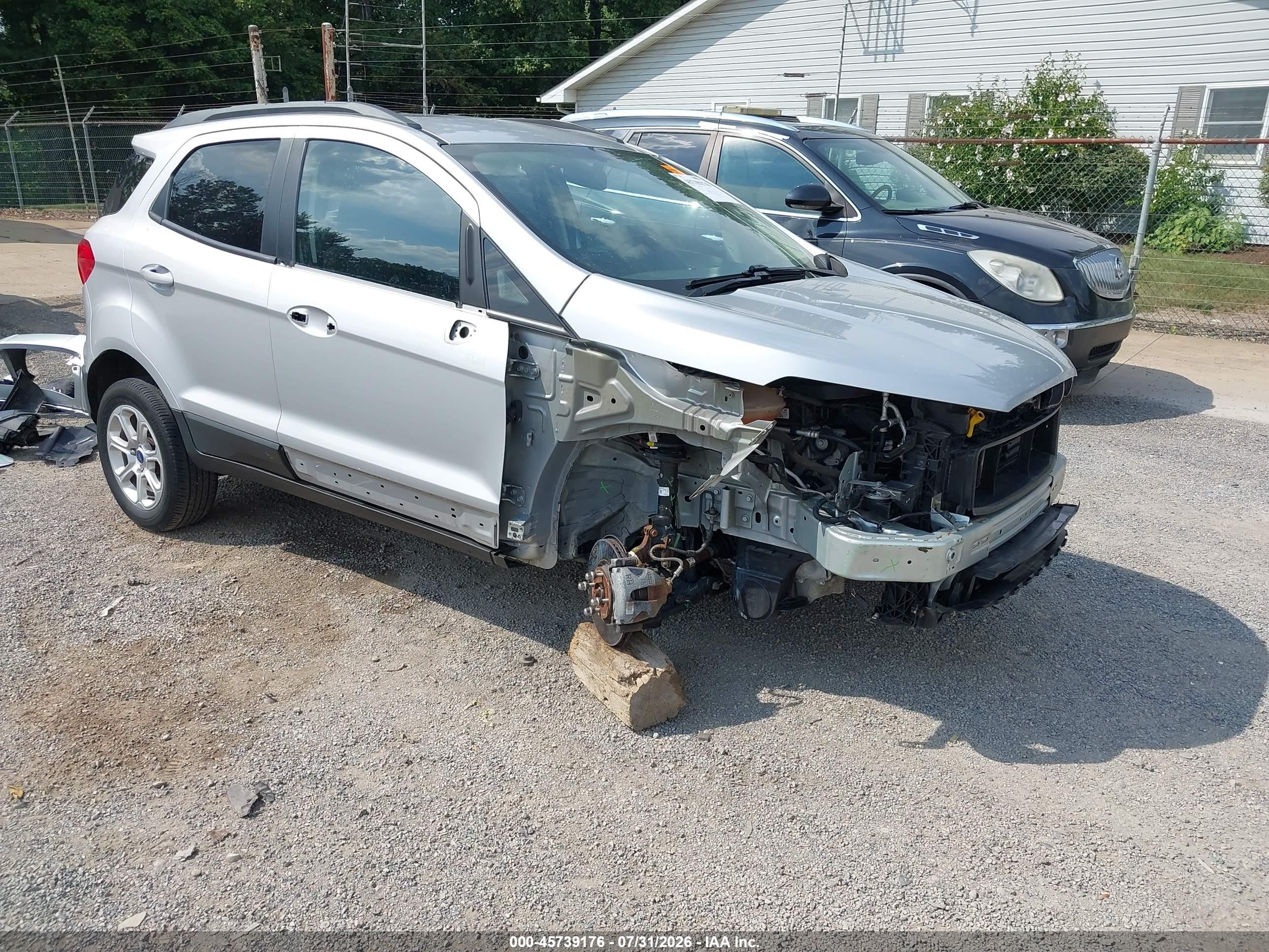 2019 Ford EcoSport SE, VIN MAJ6S3GL4KC299506 — Front end