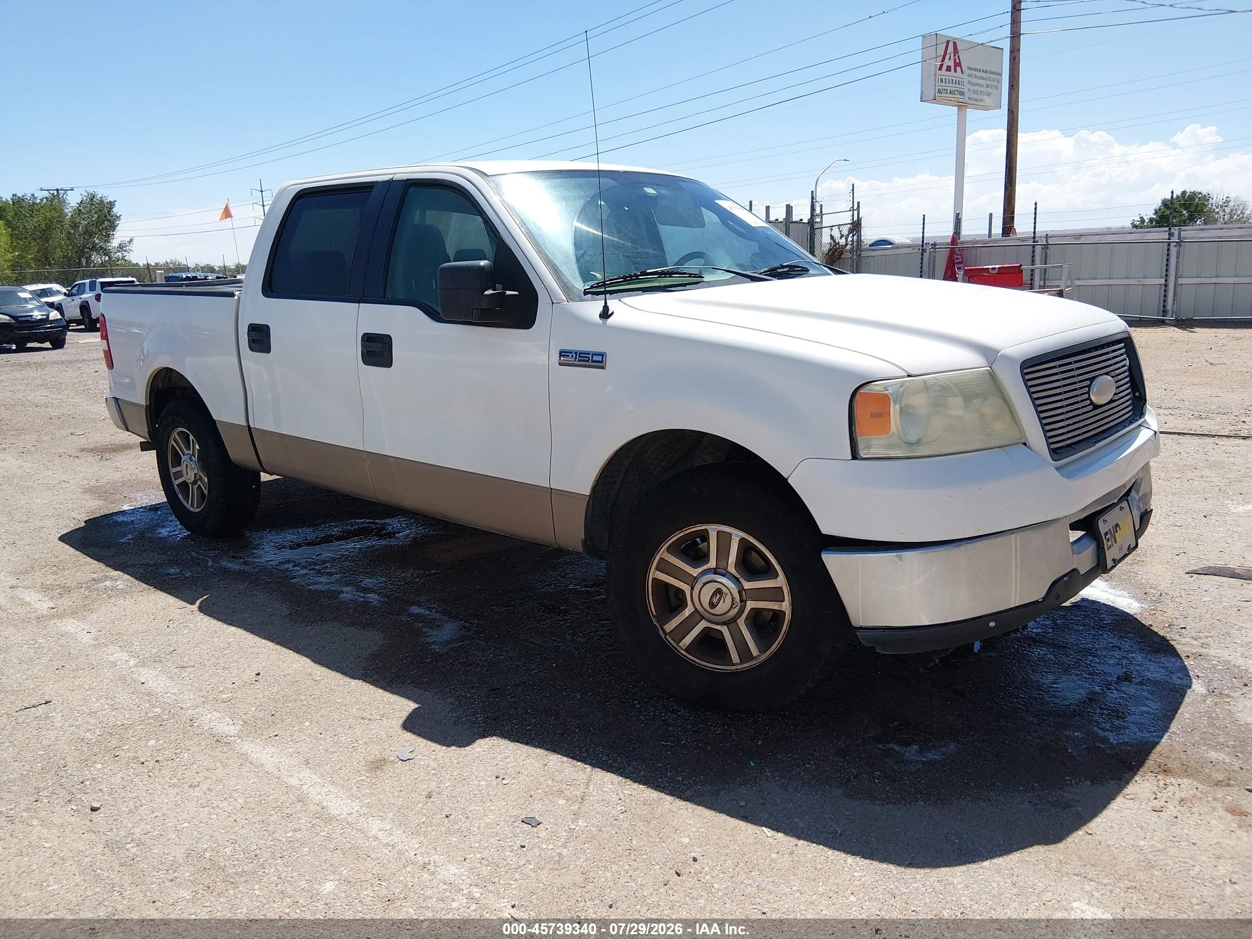 2006 Ford F-150 XLT, VIN 1FTRW12W06KC60490 — Обычный износ