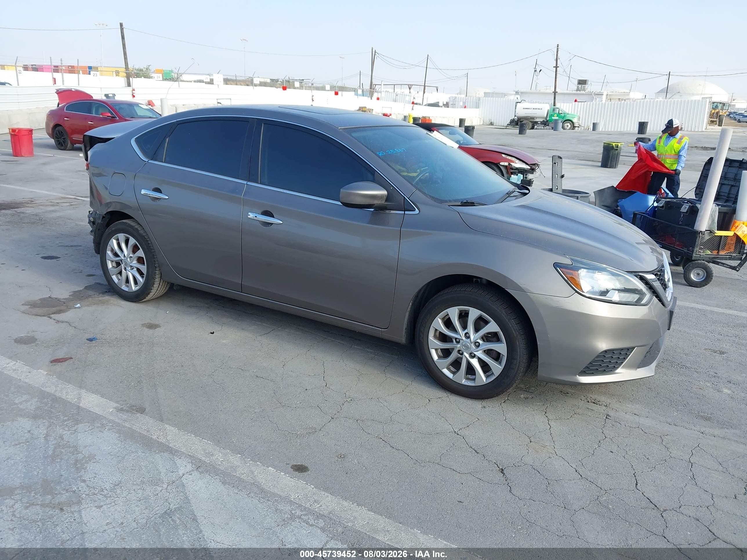 2016 Nissan Sentra S, VIN 3N1AB7AP2GY334925 — Rear end