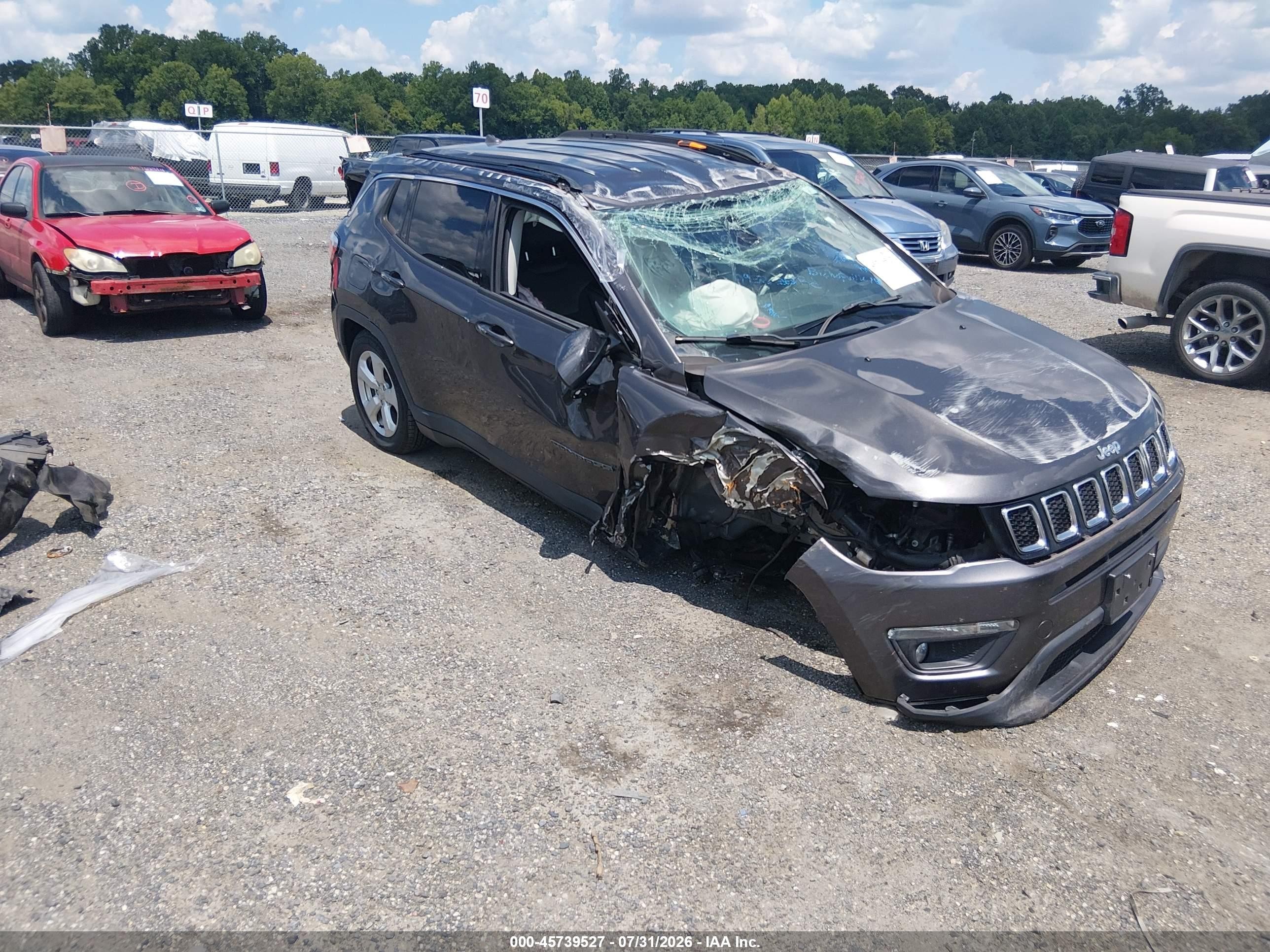 2019 Jeep Compass Latitude, VIN 3C4NJDBB1KT847236 — All over