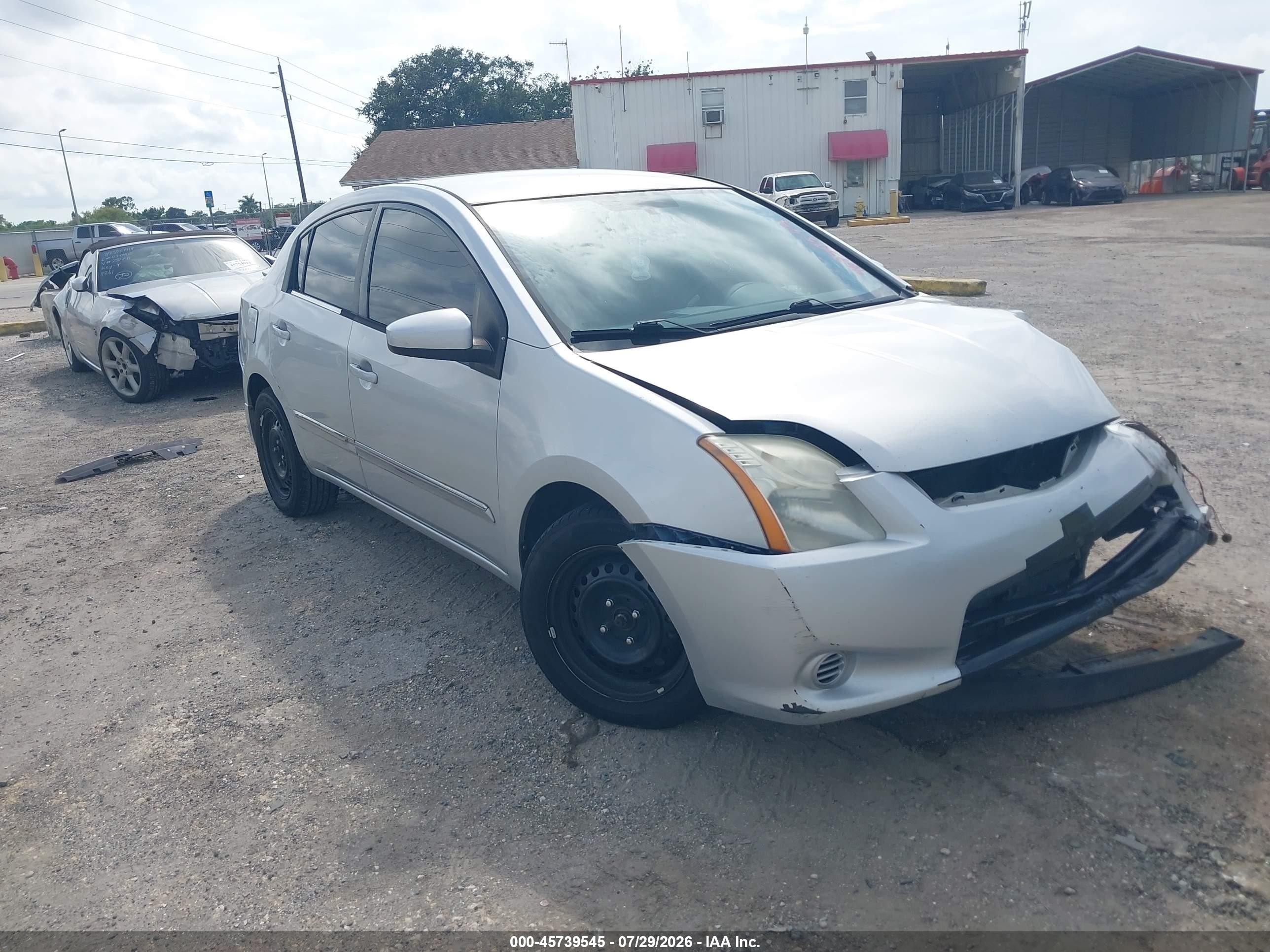 2012 Nissan Sentra SL, VIN 3N1AB6AP4CL776364 — Front end