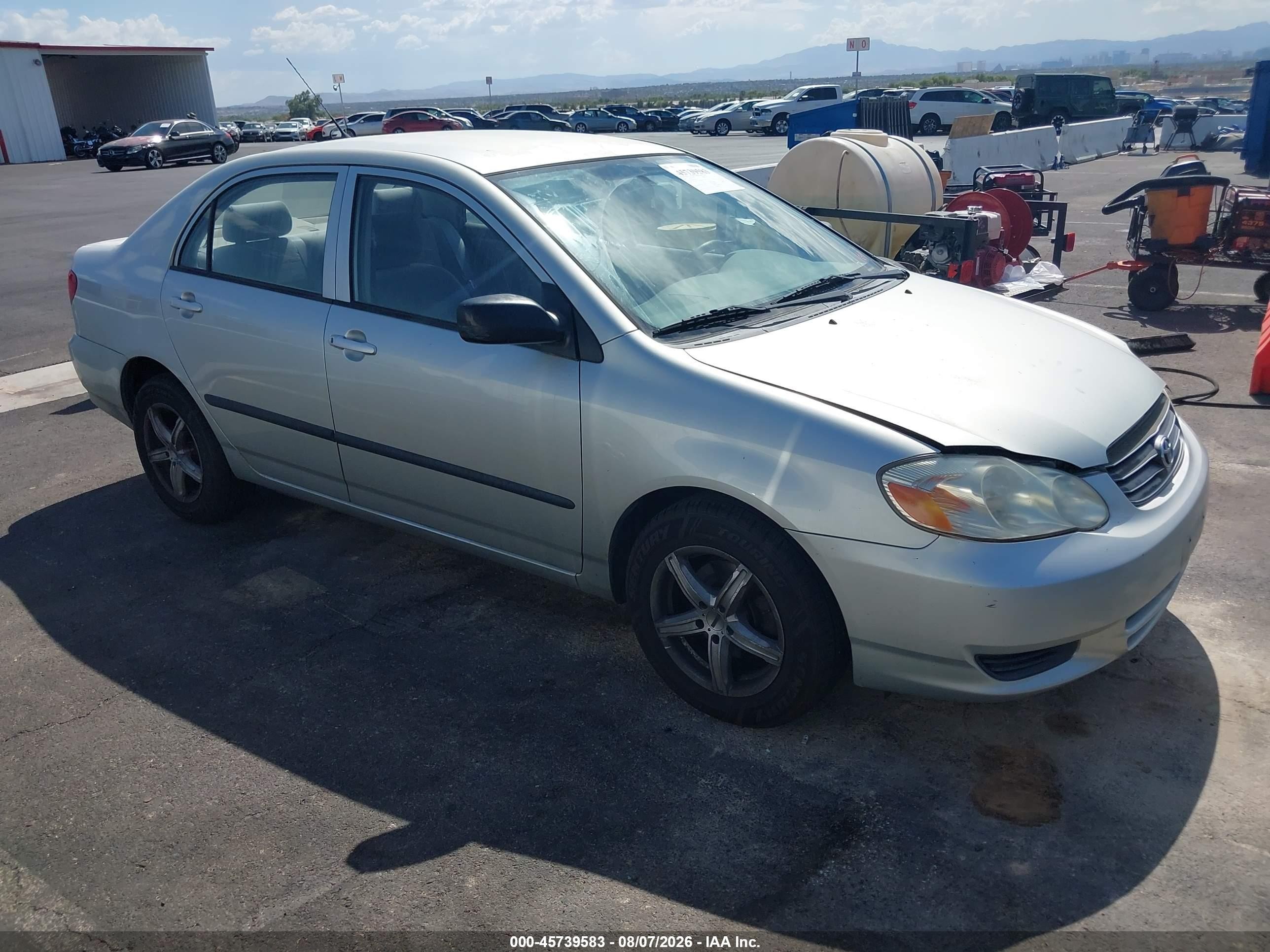 2004 Toyota Corolla LE, VIN JTDBR32E842033217 — Normal wear