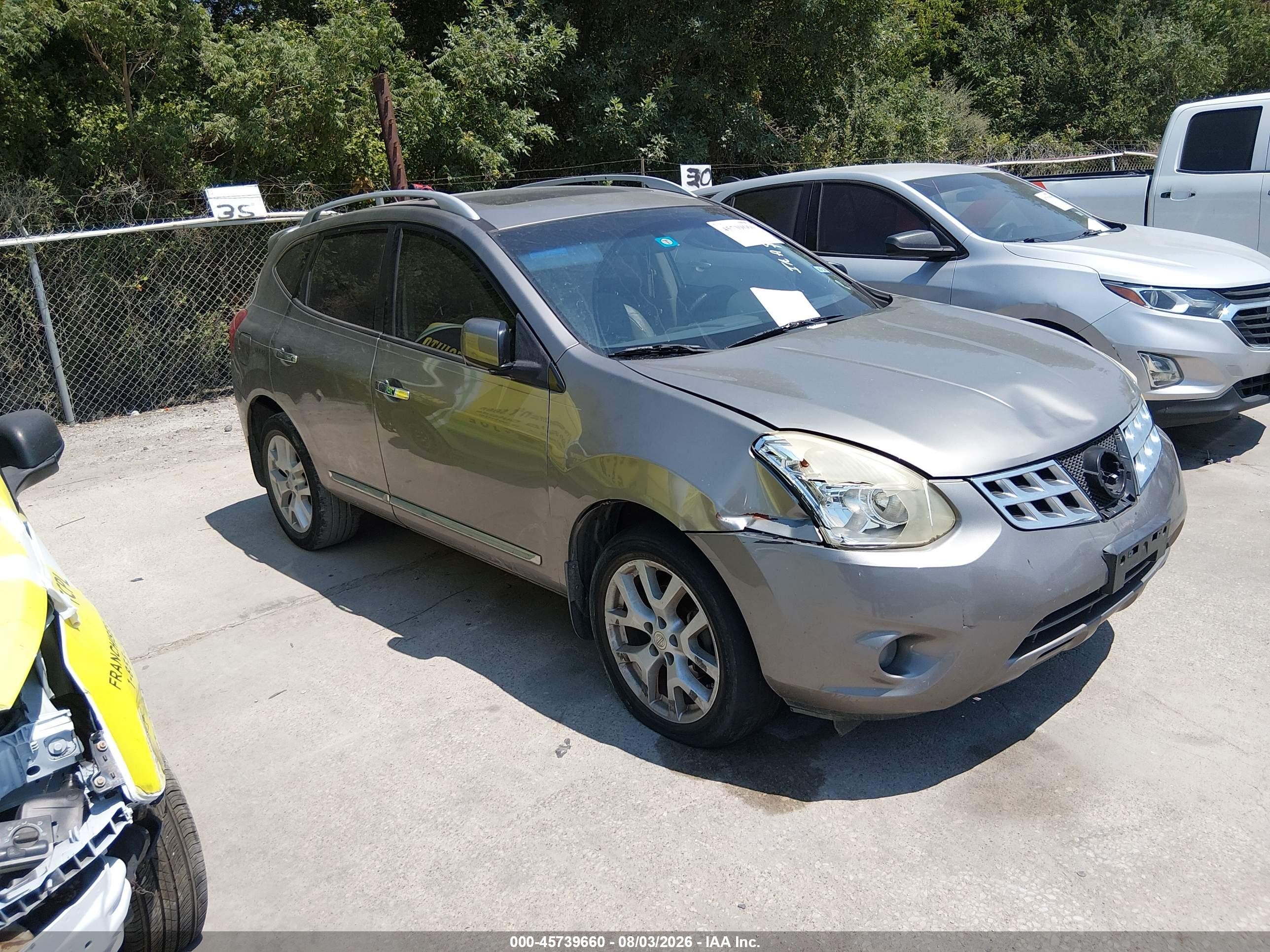 2013 Nissan Rogue S, VIN JN8AS5MT3DW009007 — Repossession