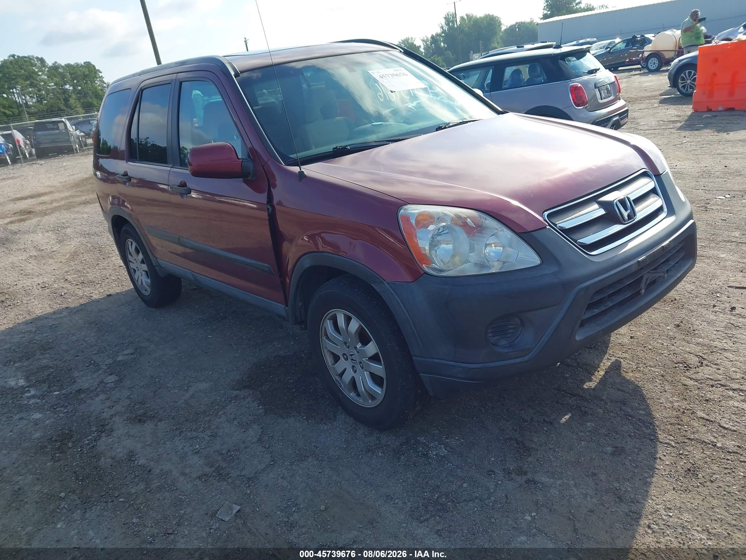 2006 Honda CR-V EX, VIN SHSRD78856U436697 — Днище