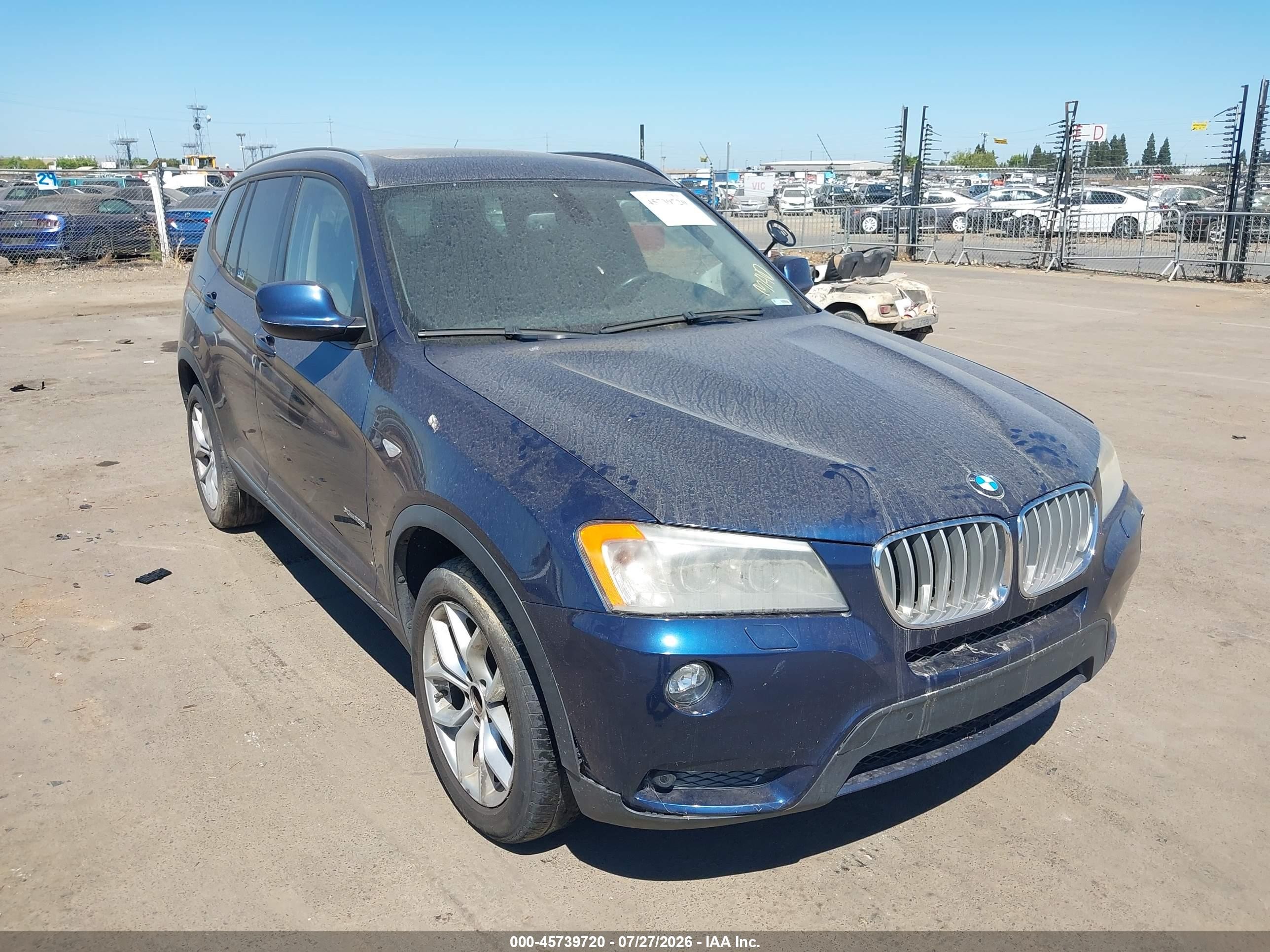 2011 BMW X3 28i, VIN 5UXWX5C51BL701494 — Normal wear