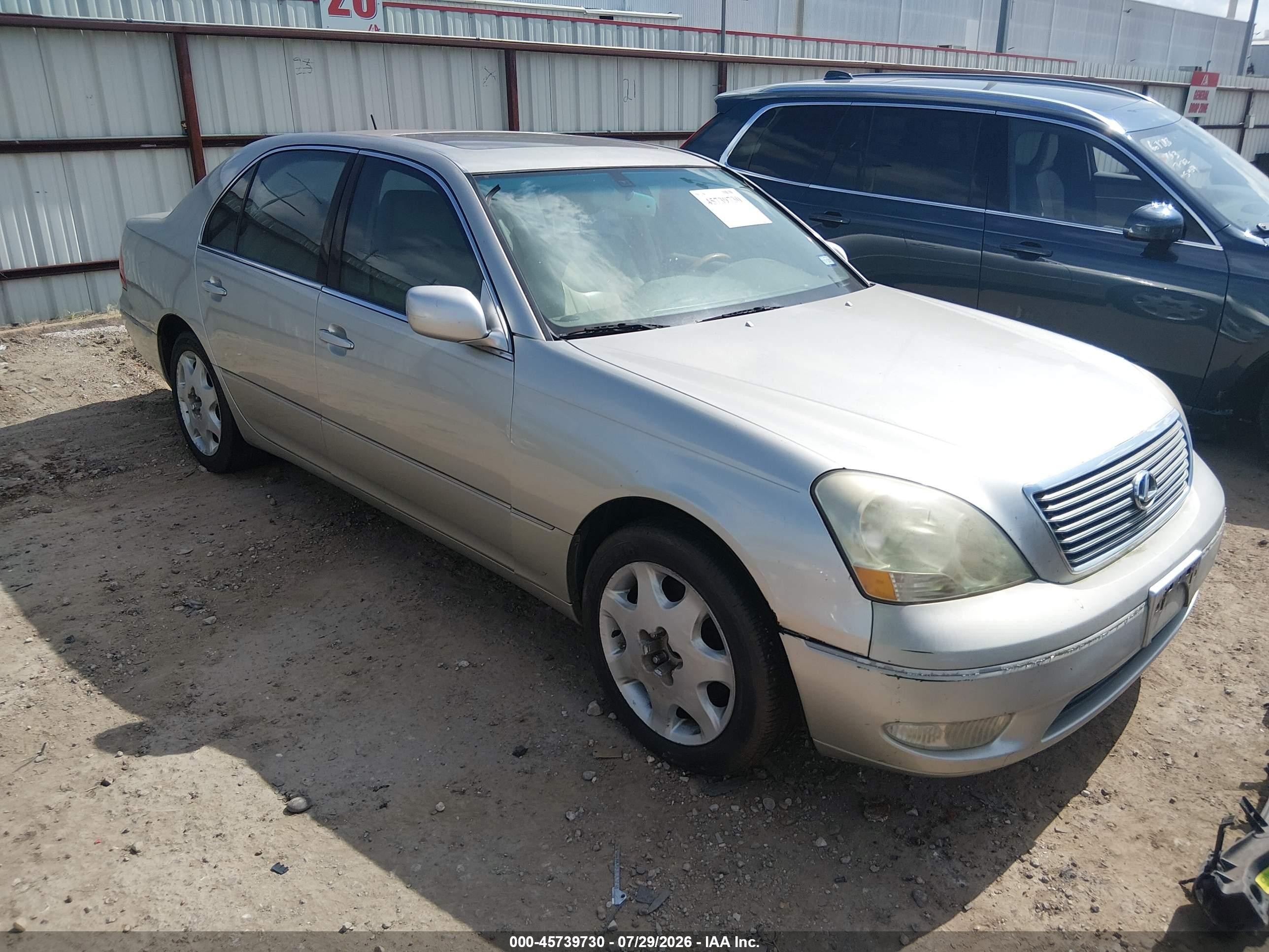 2003 Lexus LS 430, VIN JTHBN30F930097007 — Normal wear