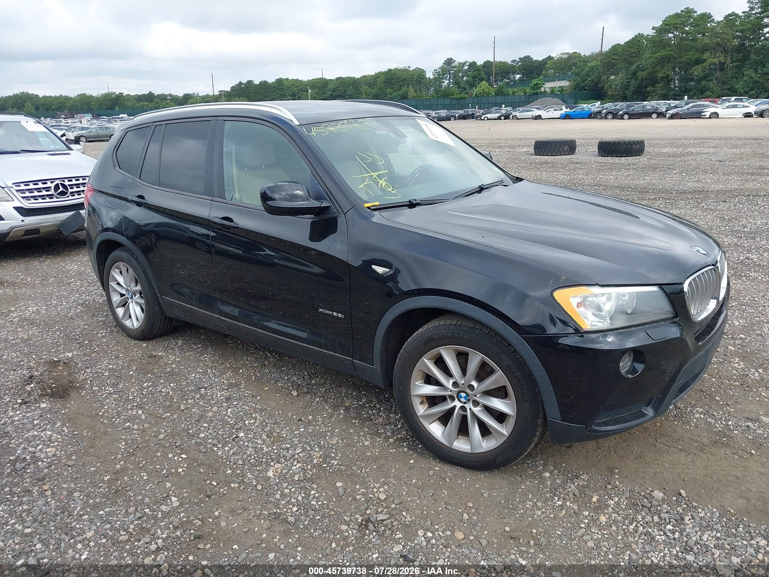 2014 BMW X3 xDrive28i, VIN 5UXWX9C5XE0D38807 — Normal wear