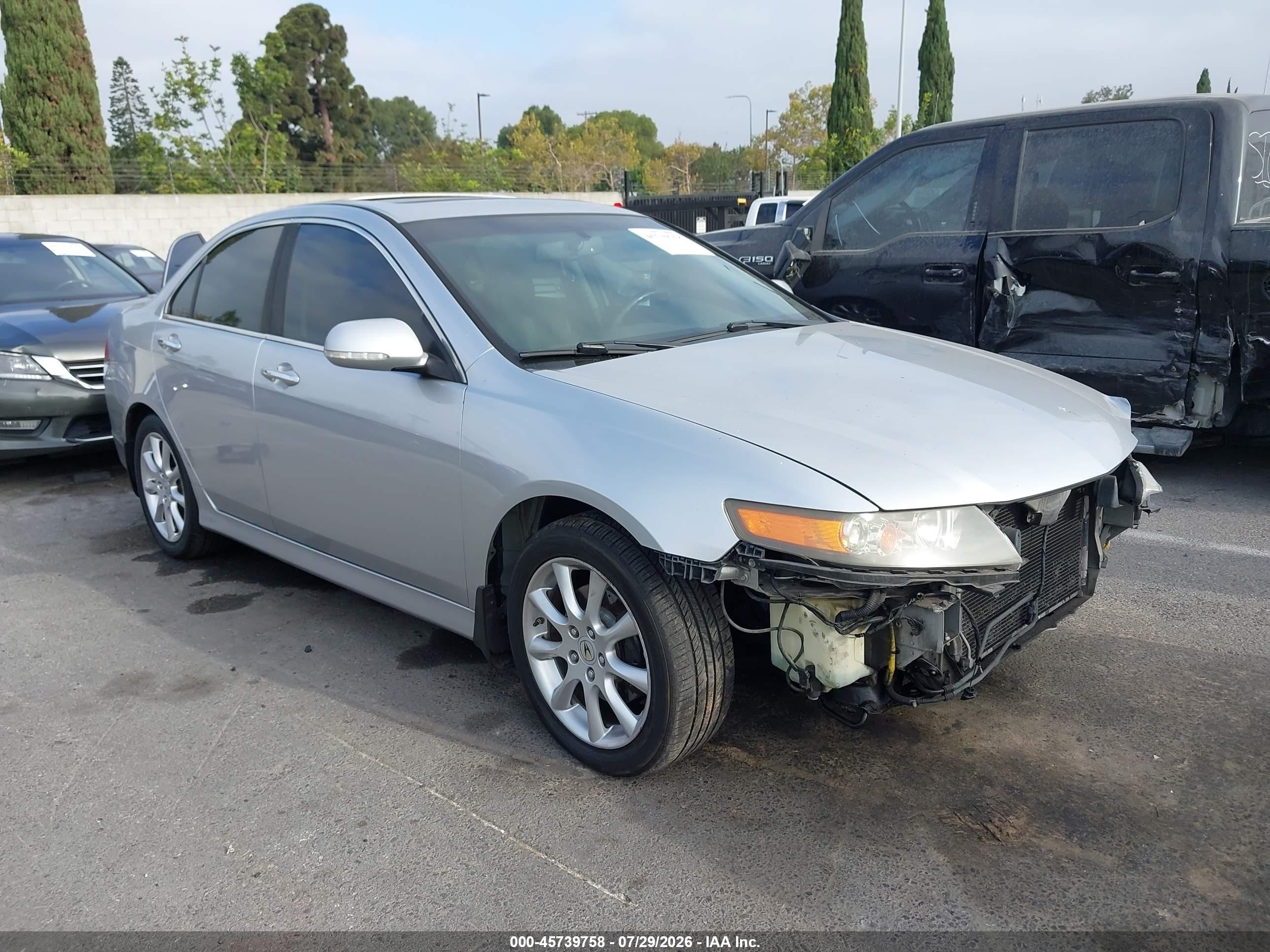 2007 Acura TSX Navi, VIN JH4CL96997C011522 — Front end