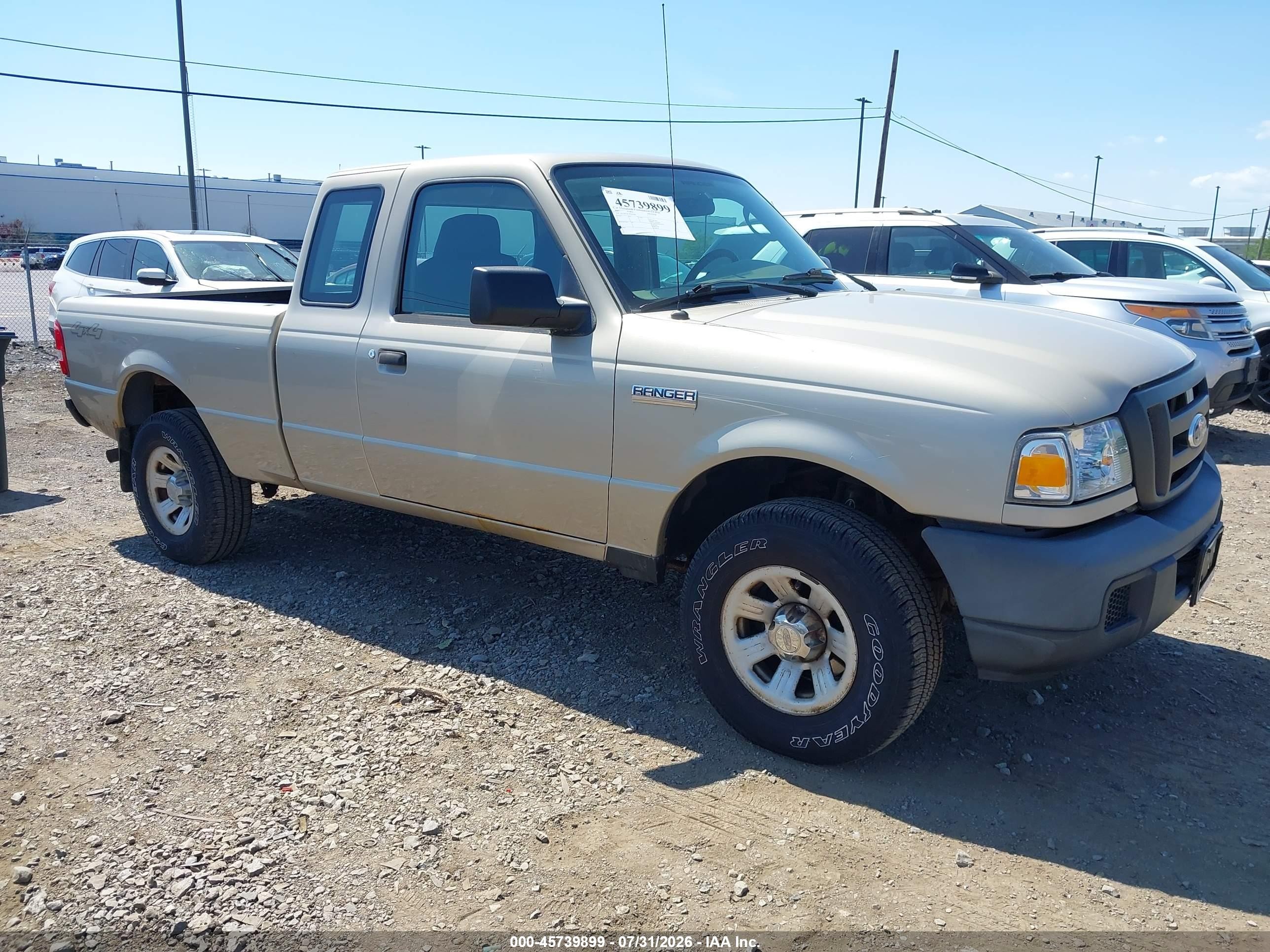 2007 Ford Ranger XL, VIN 1FTYR15E17PA75097 — Normal wear