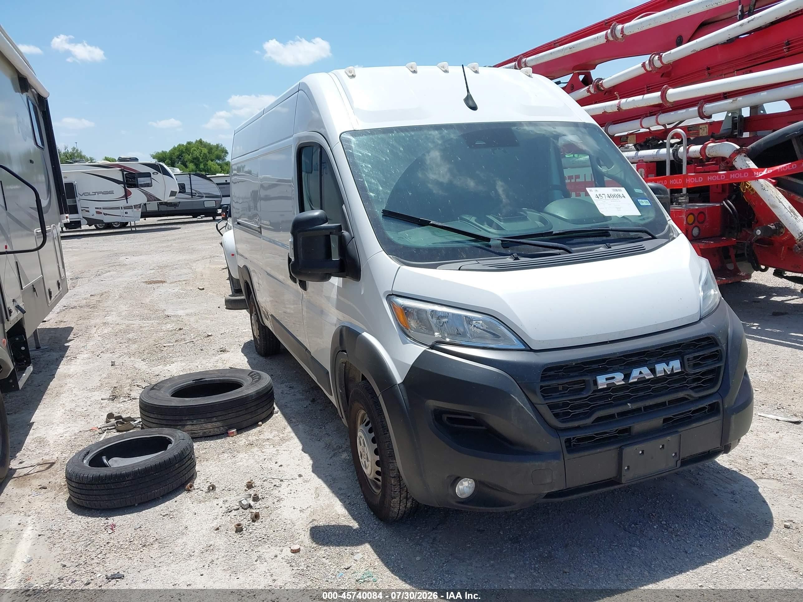 2025 Ram ProMaster Cargo Tradesman, VIN 3C6LRVDG6SE512760 — Rear end