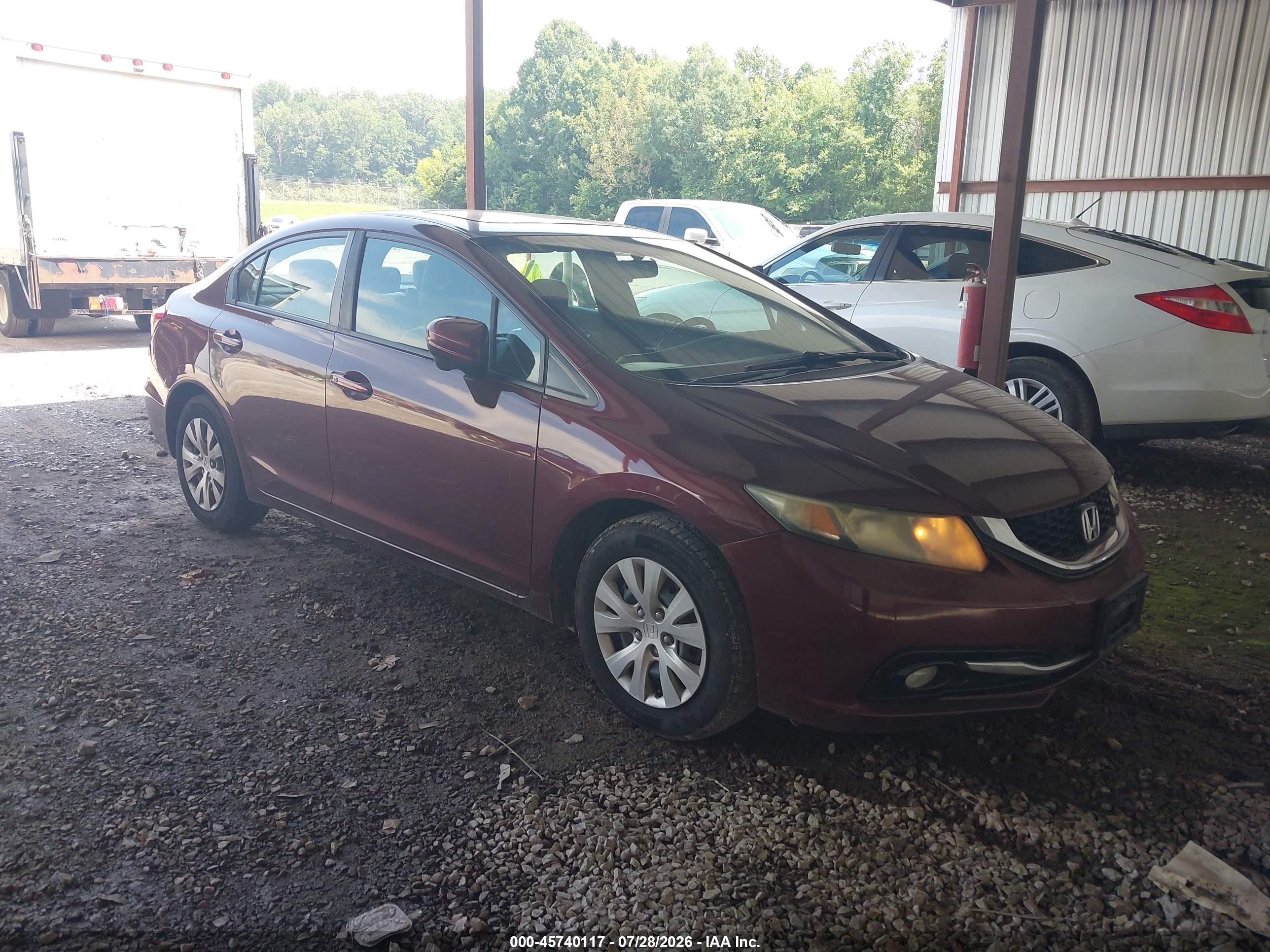 2014 Honda Civic EX-L, VIN 19XFB2F9XEE275900 — Repossession