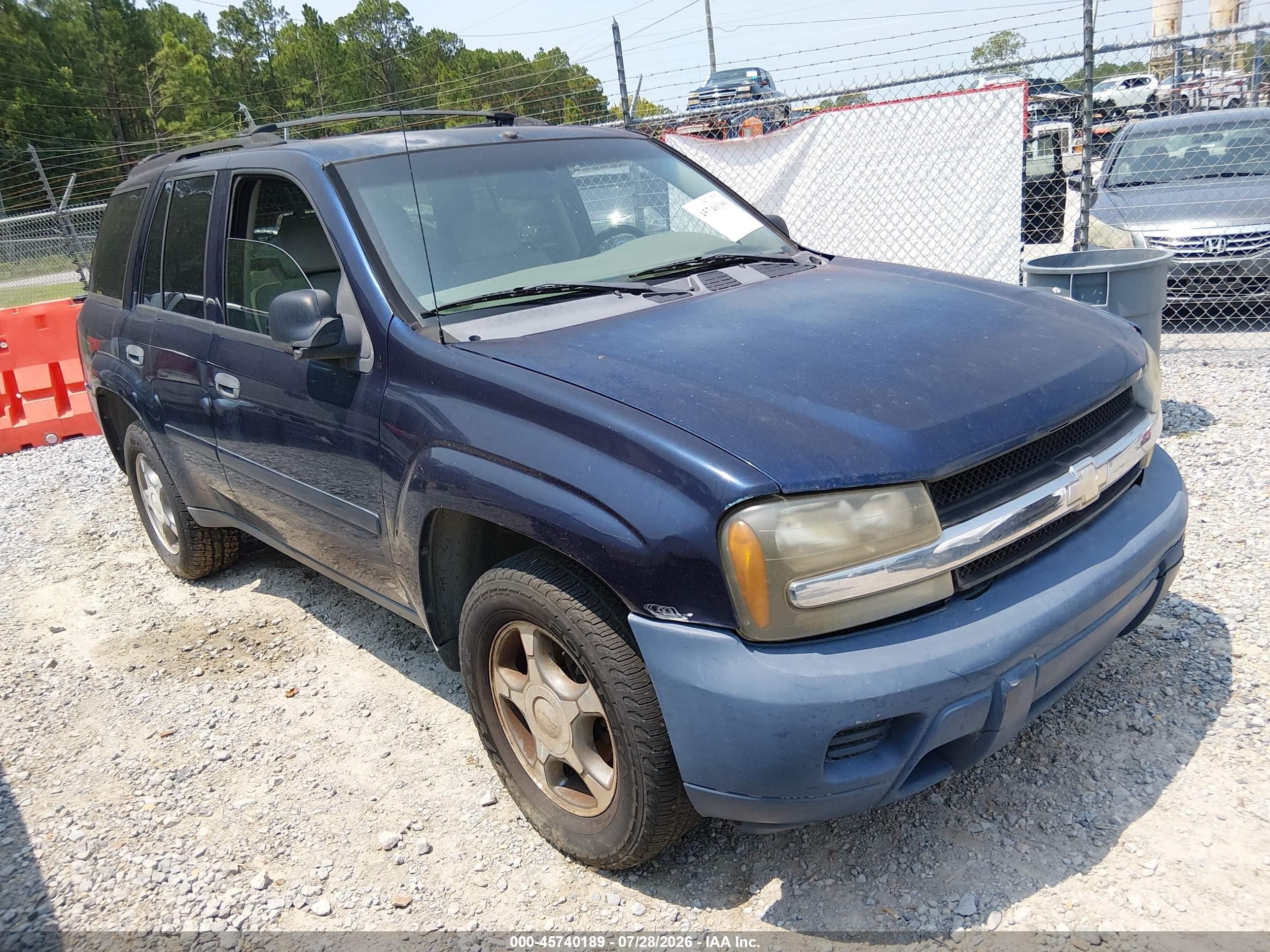 2008 Chevrolet TrailBlazer 1LT, VIN 1GNDS13S882142148 — Normal wear