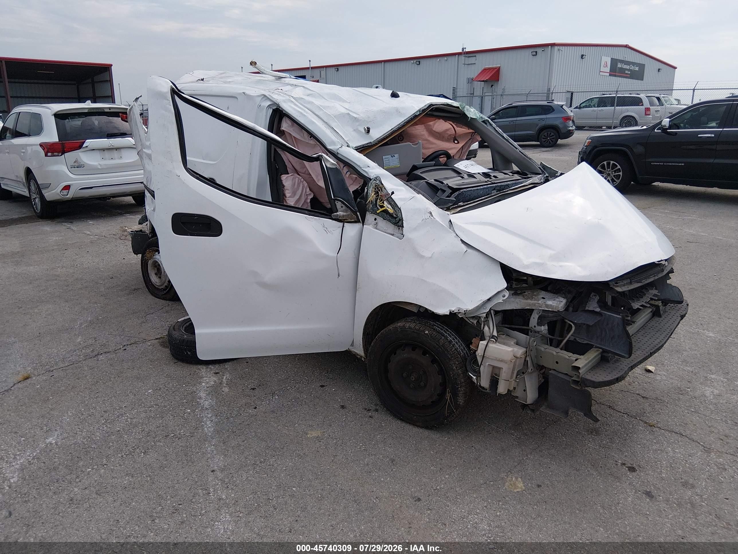 2015 Chevrolet City Express Cargo LT, VIN 3N63M0ZN1FK733477 — Normal wear