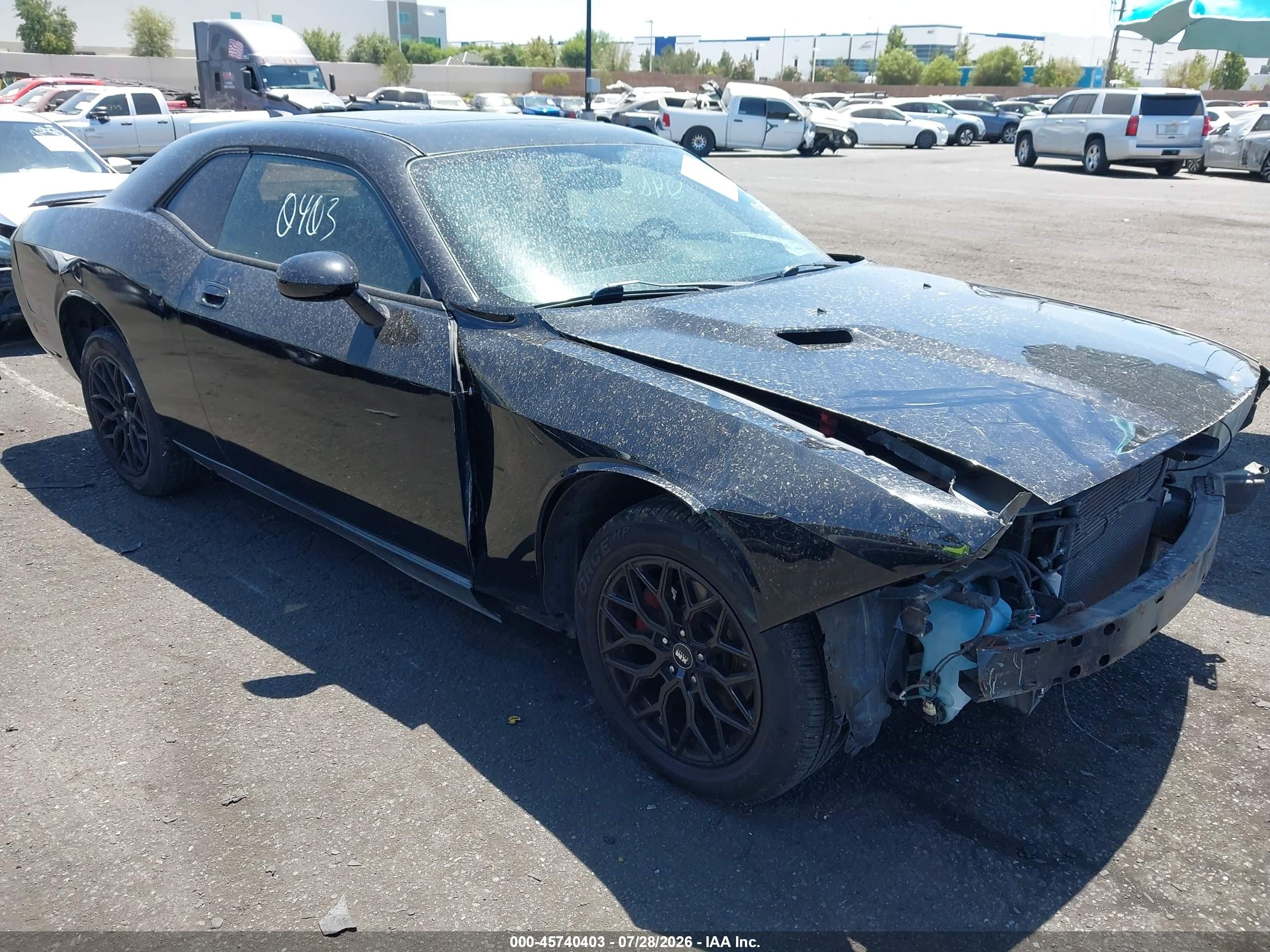 2010 Dodge Challenger SE, VIN 2B3CJ4DVXAH103321 — Front end