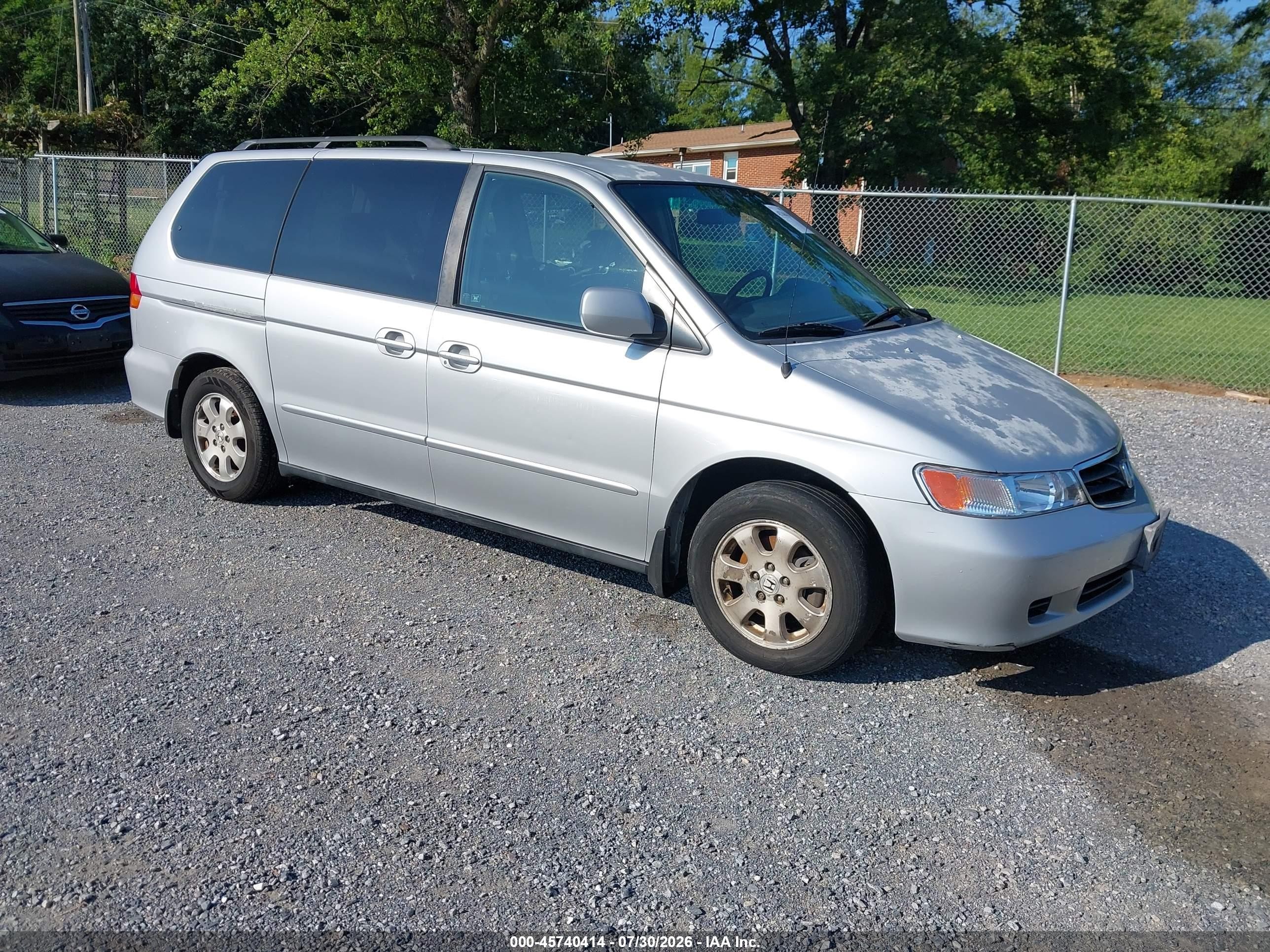 2003 Honda Odyssey EX, VIN 5FNRL18693B024820 — Normal wear